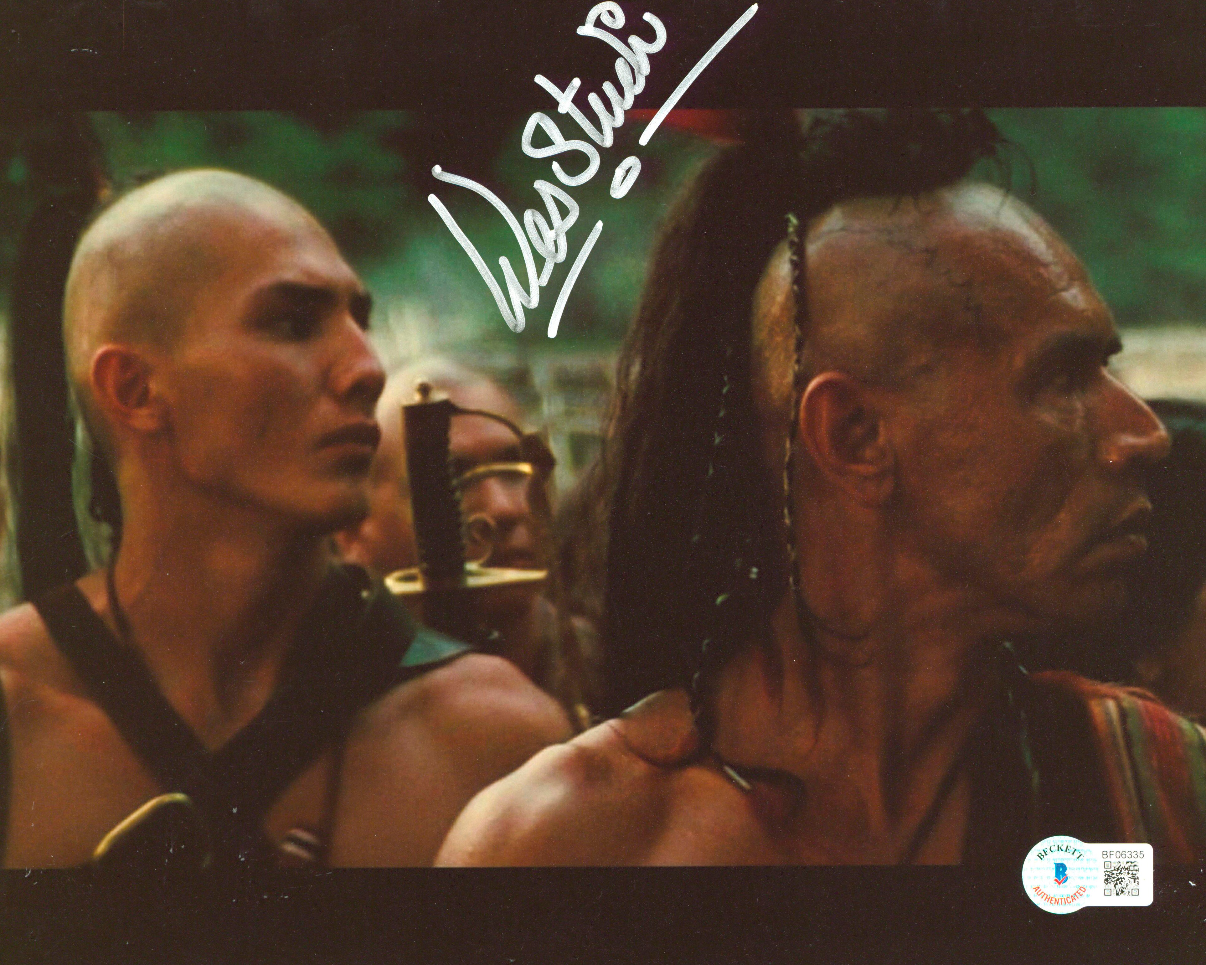 Wes Studi The Last of the Mohicans Authentic Signed 8x10 Photo BAS #BF06335