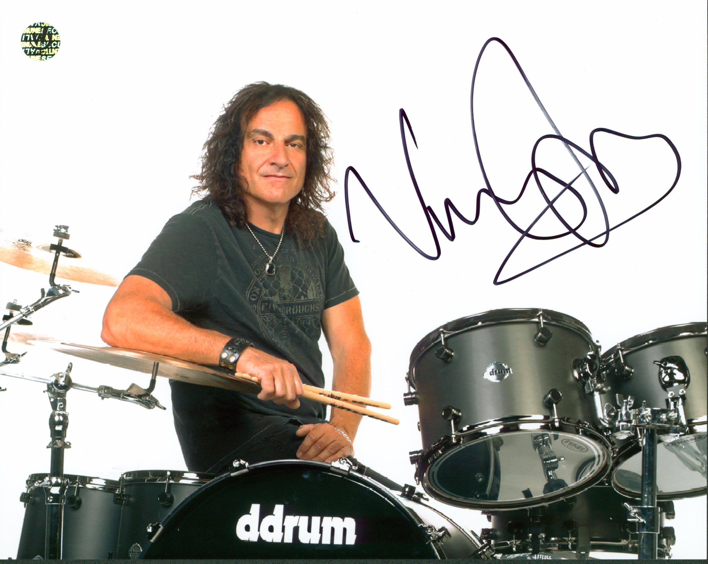 Vinny Appice Black Sabbath Authentic Signed 8x10 Photo Autographed Wizard World