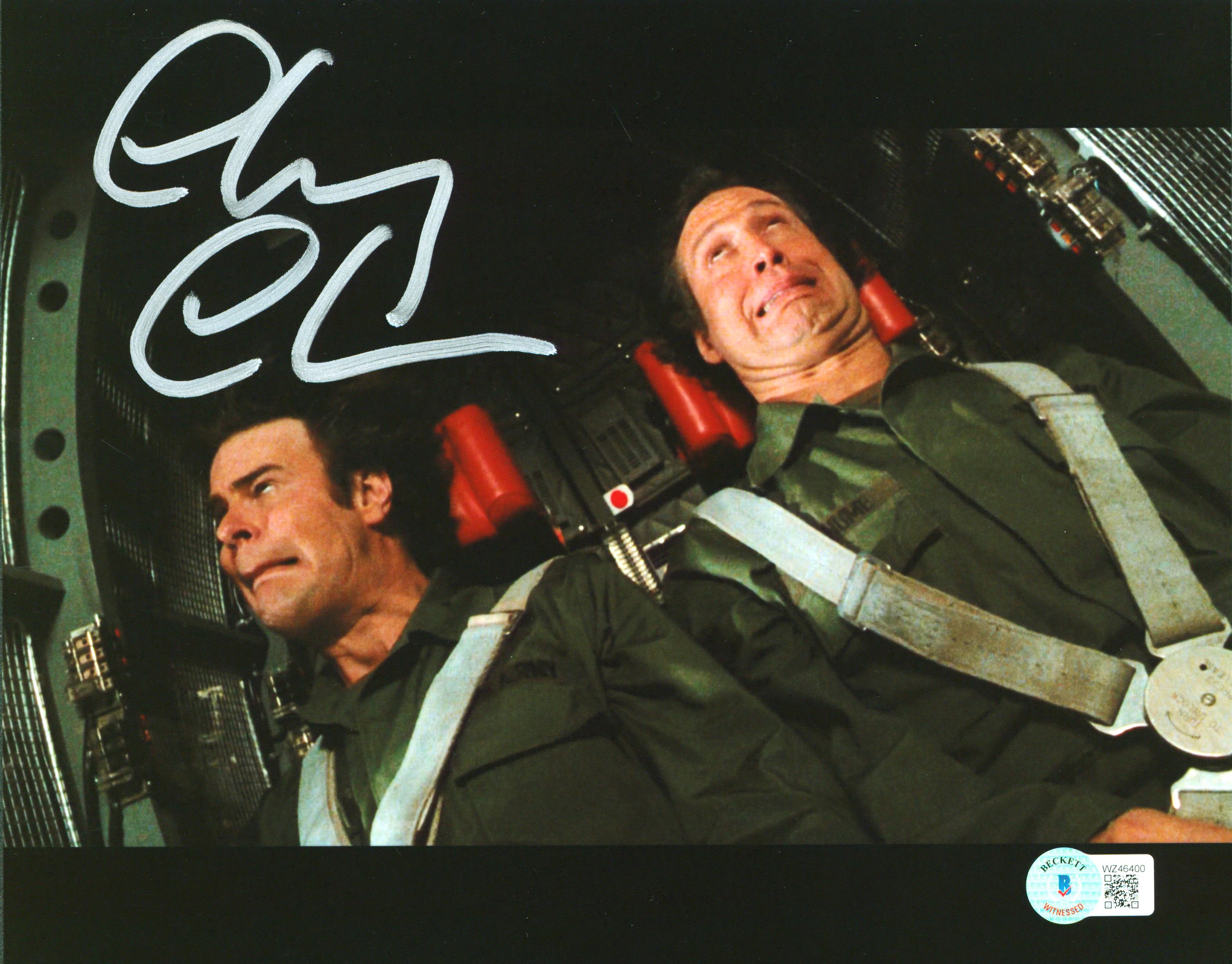 Chevy Chase Spies Like Us Authentic Signed 8x10 Photo w/ Akroyd BAS Witnessed