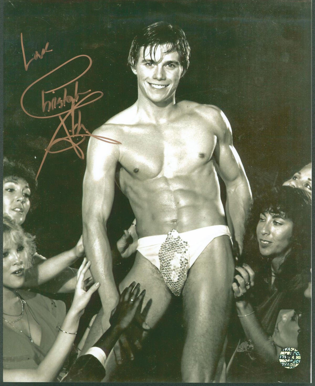 Chris Atkins The Blue Lagoon "Love" Signed 8x10 Photo Wizard World #029045