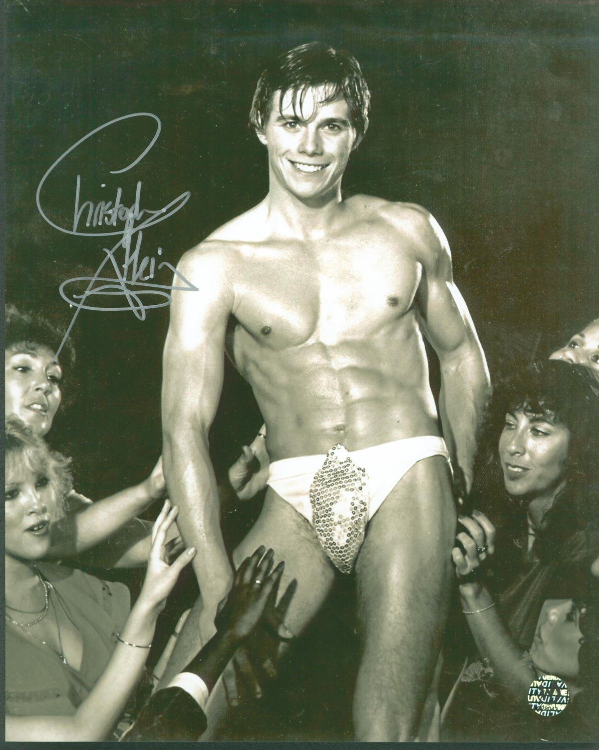 Chris Atkins The Blue Lagoon Authentic Signed 8x10 Photo Wizard World 1