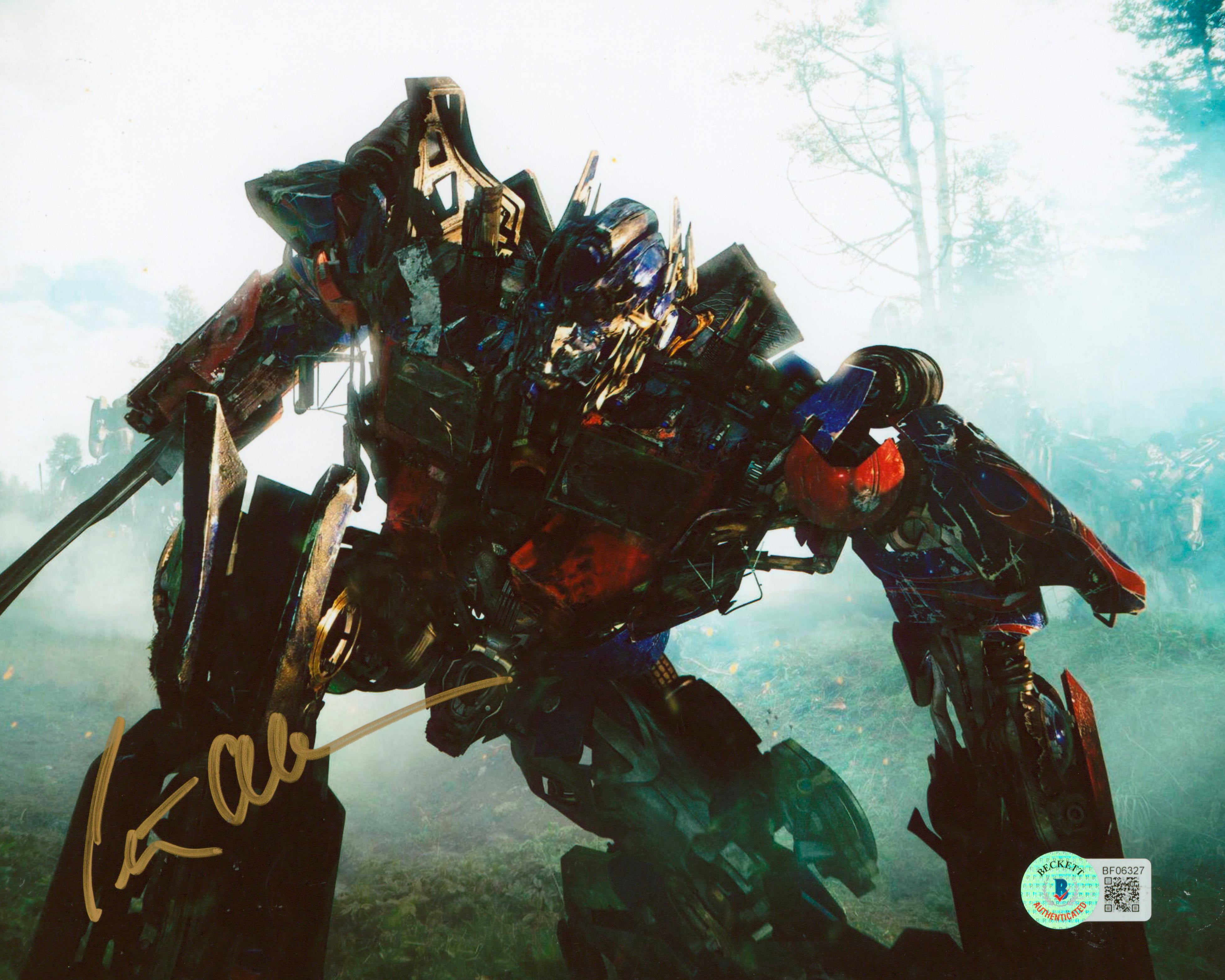 Peter Cullen Transformers Authentic Signed 8x10 Photo Autographed BAS #BF06327