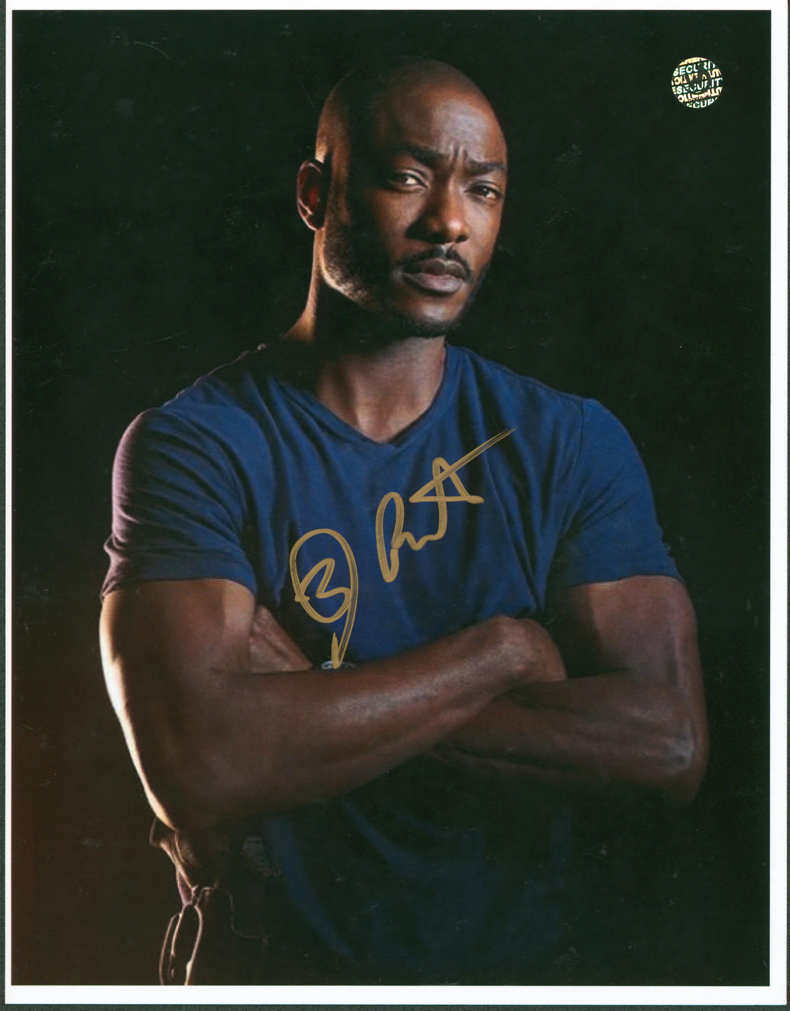 B.J. Britt Marvel Agents of SHIELD Authentic Signed 8.5x11 Photo Wizard World 1