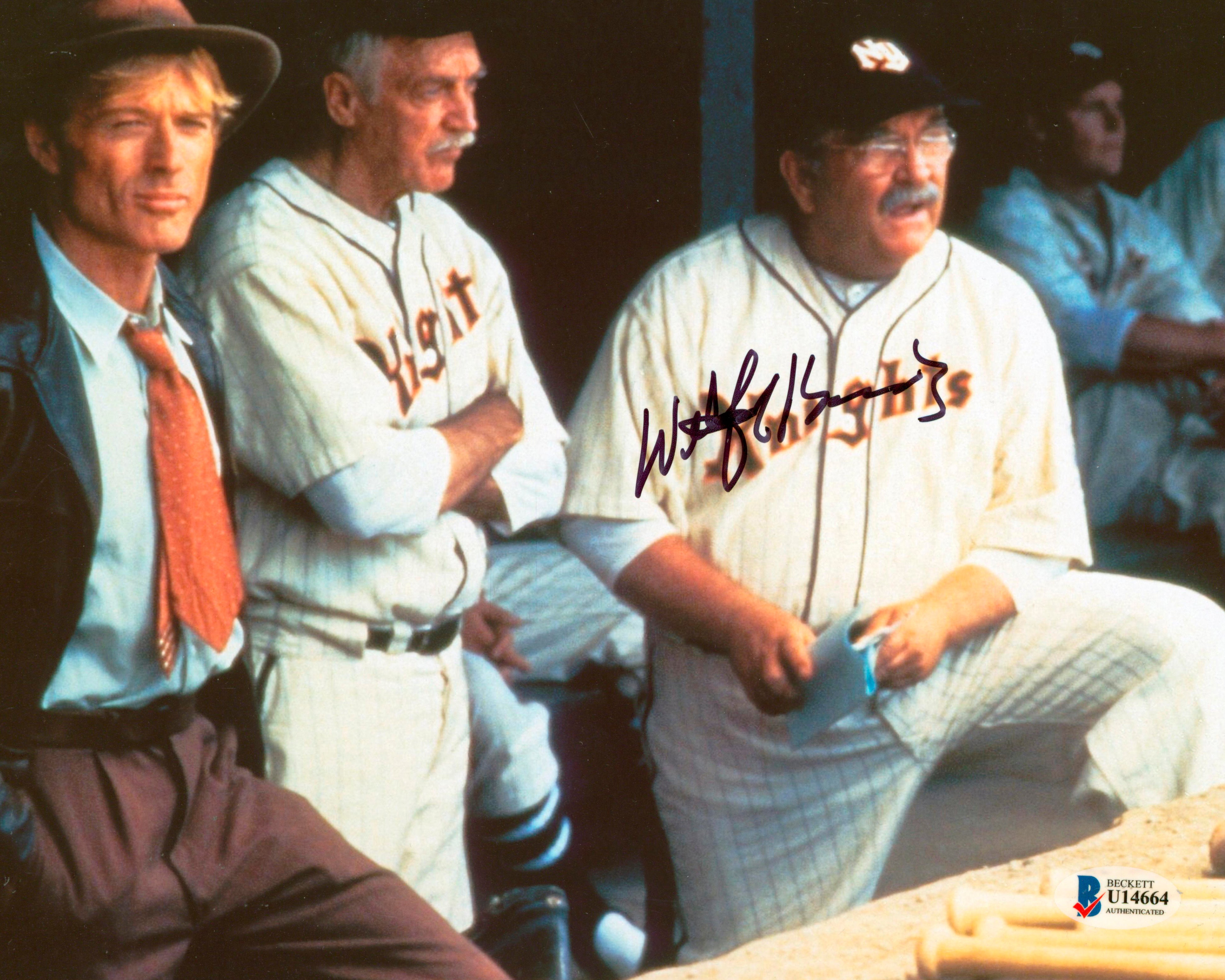 Wilford Brimley The Natural Authentic Signed 8x10 Photo Autographed BAS #U14664
