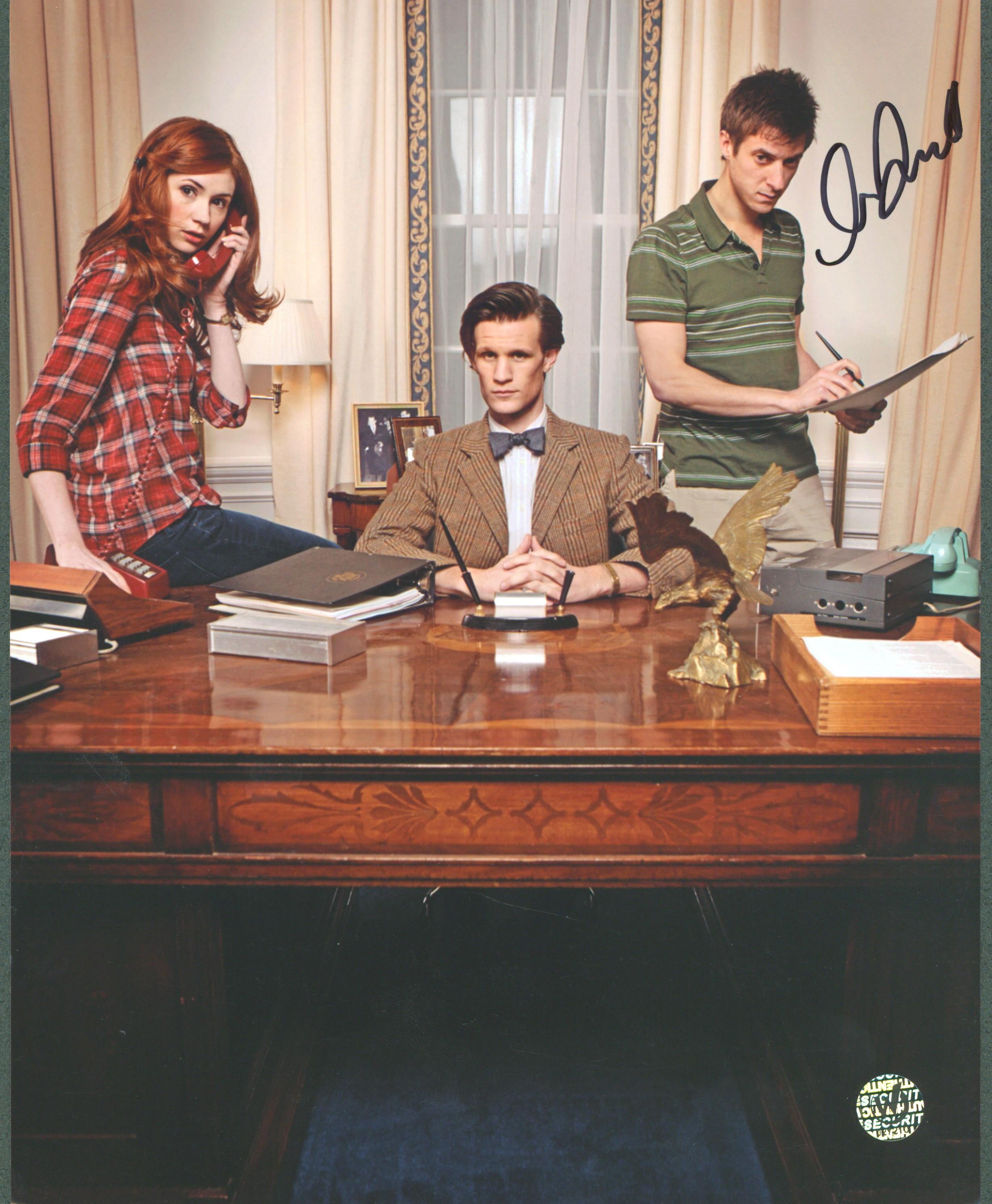 Arthur Darvill Doctor Who Authentic Signed 8x10 Photo Autographed Wizard World 4
