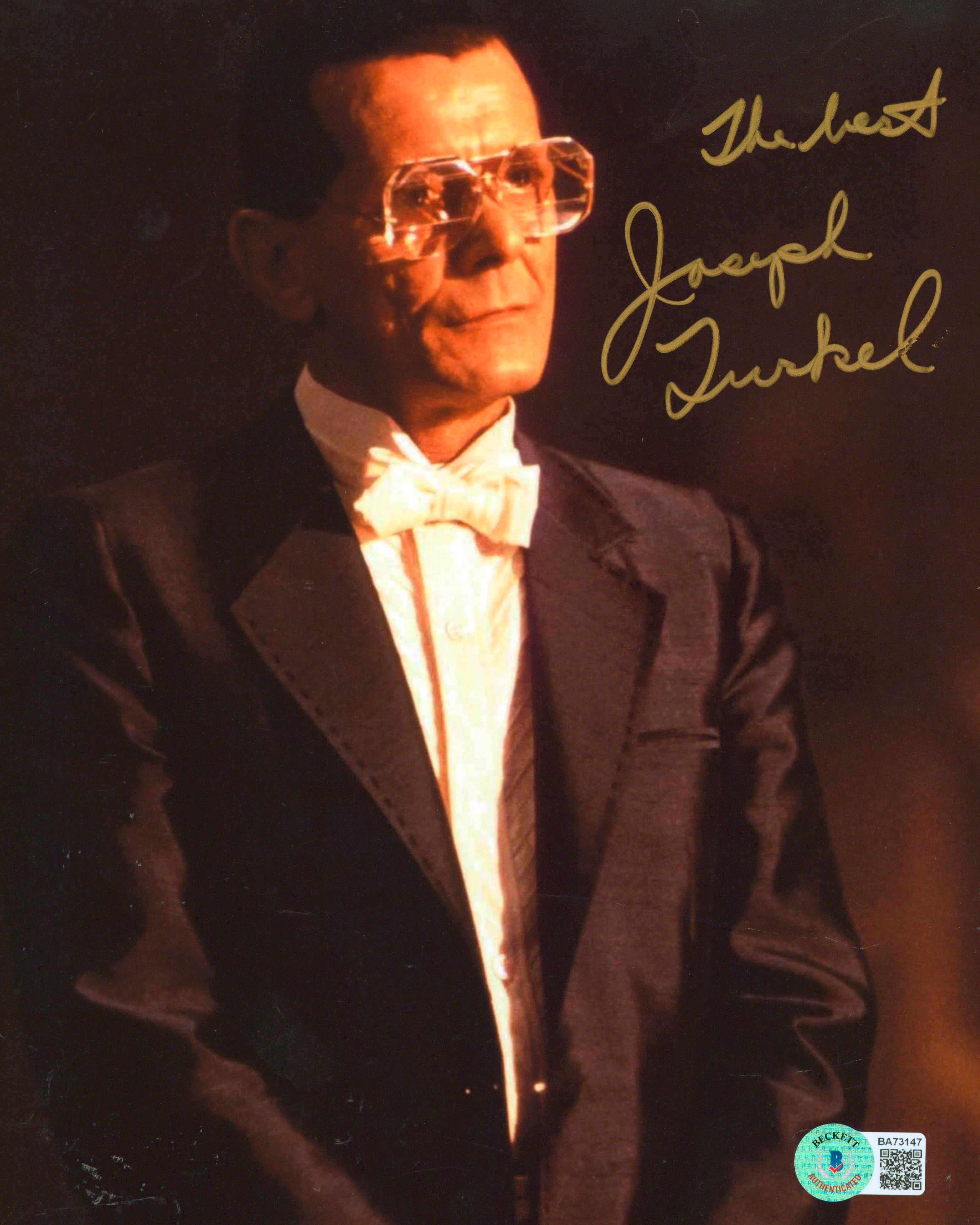 Joseph Turkel Blade Runner "The Best" Authentic Signed 8x10 Photo BAS #BA73147