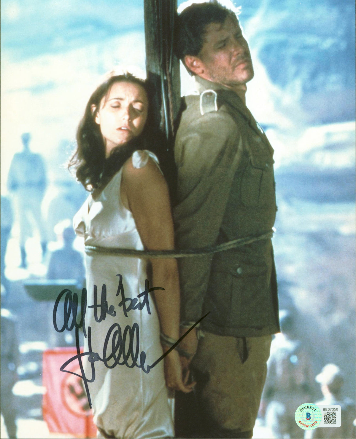 Karen Allen Indiana Jones "All The Best" Signed 8x10 Photo BAS #BE07358