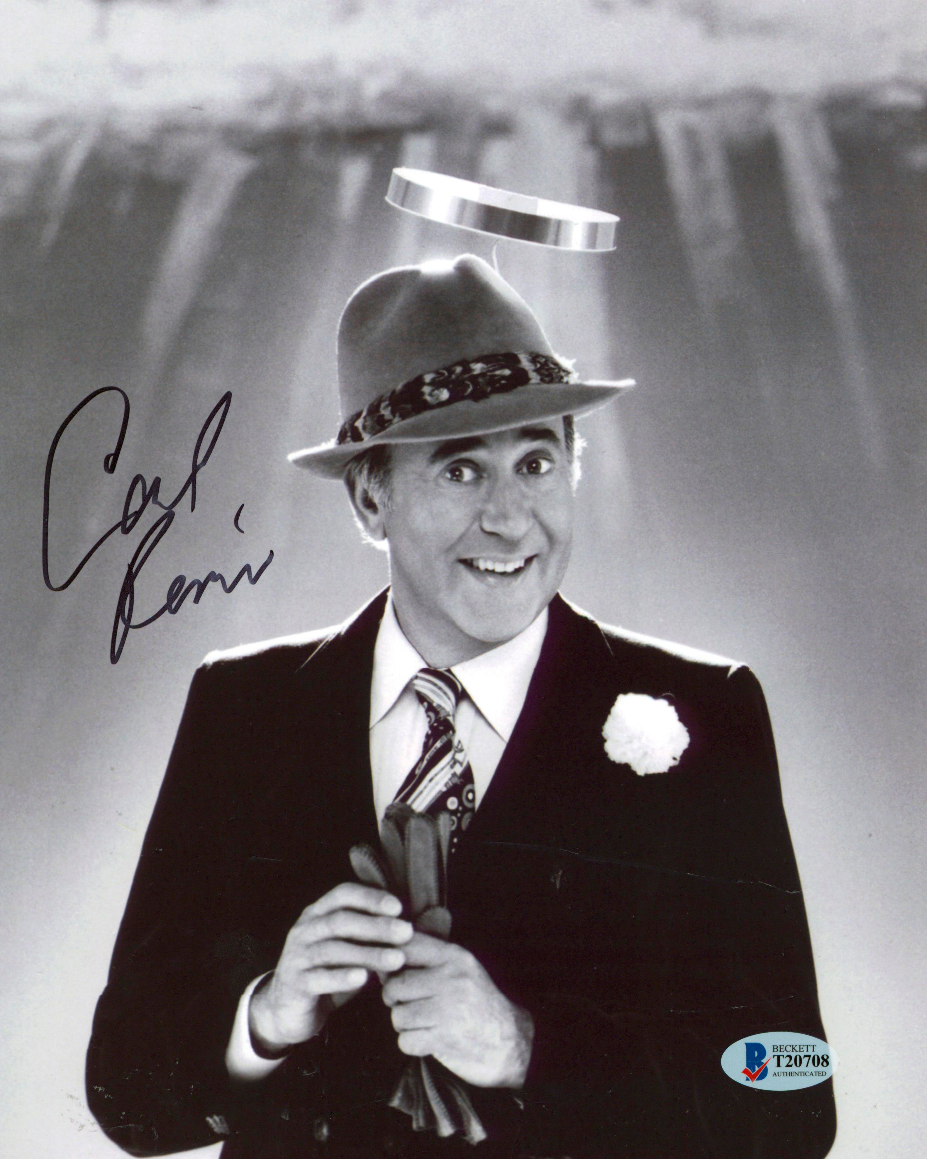 Carl Reiner Good Heavens Authentic Signed 8x10 Photo Autographed BAS #T20708