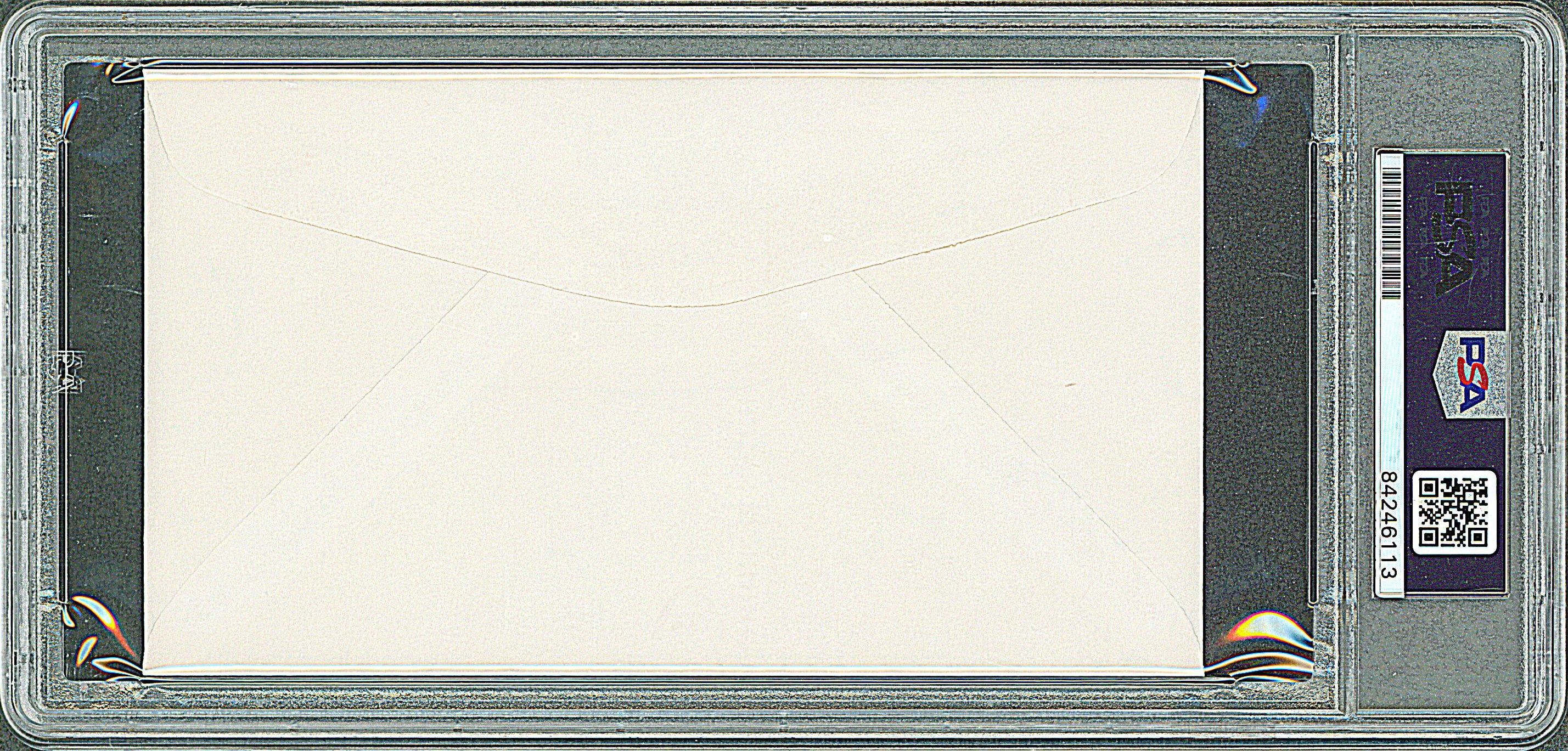 Twins Kirby Puckett Signed First Day Cover Postmarked August 30, 1987 PSA Slab