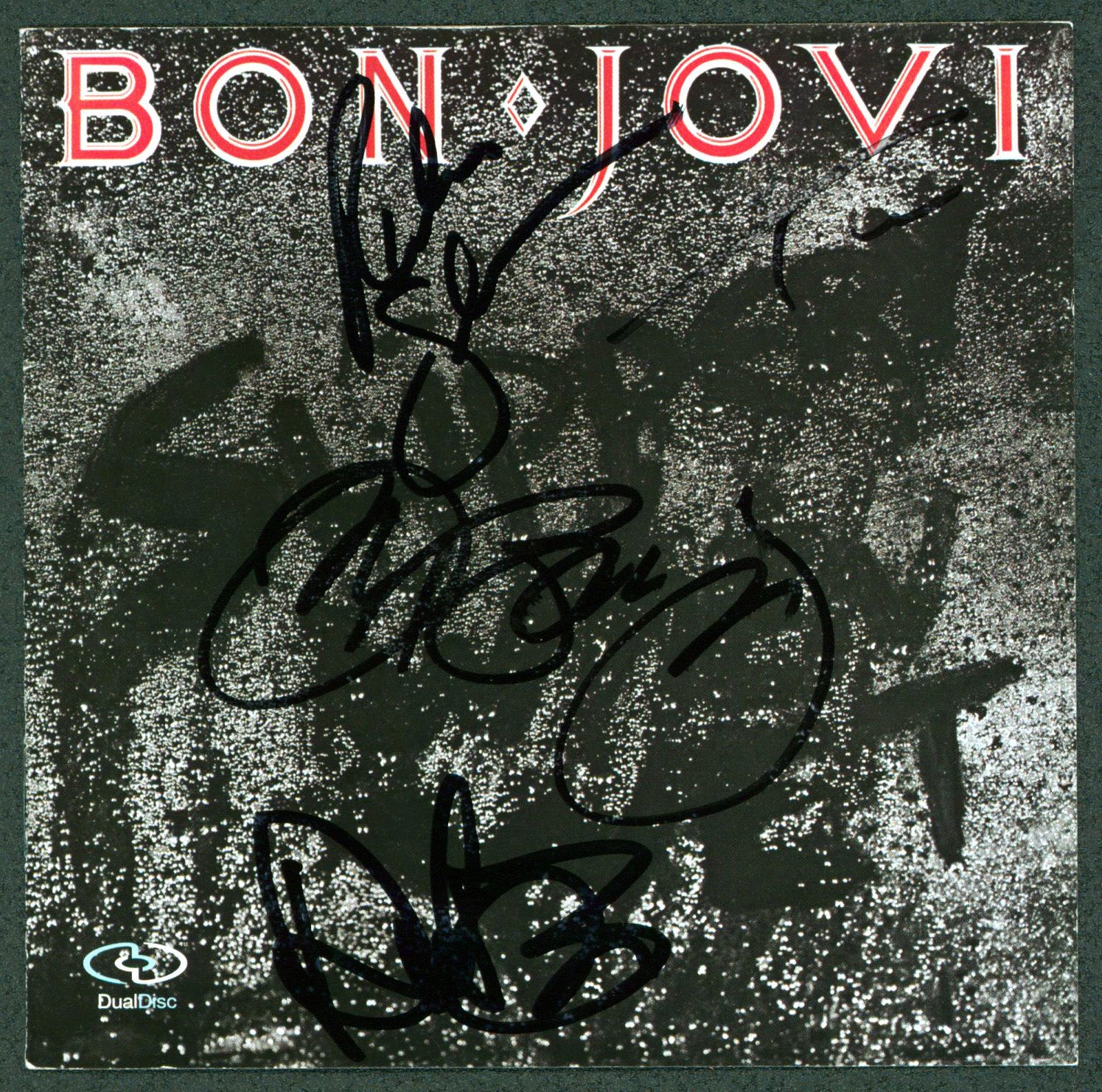 (4) John Bon Jovi, Richie Sambora, Torres & Bryan Signed Cd Cover BAS #AB74189