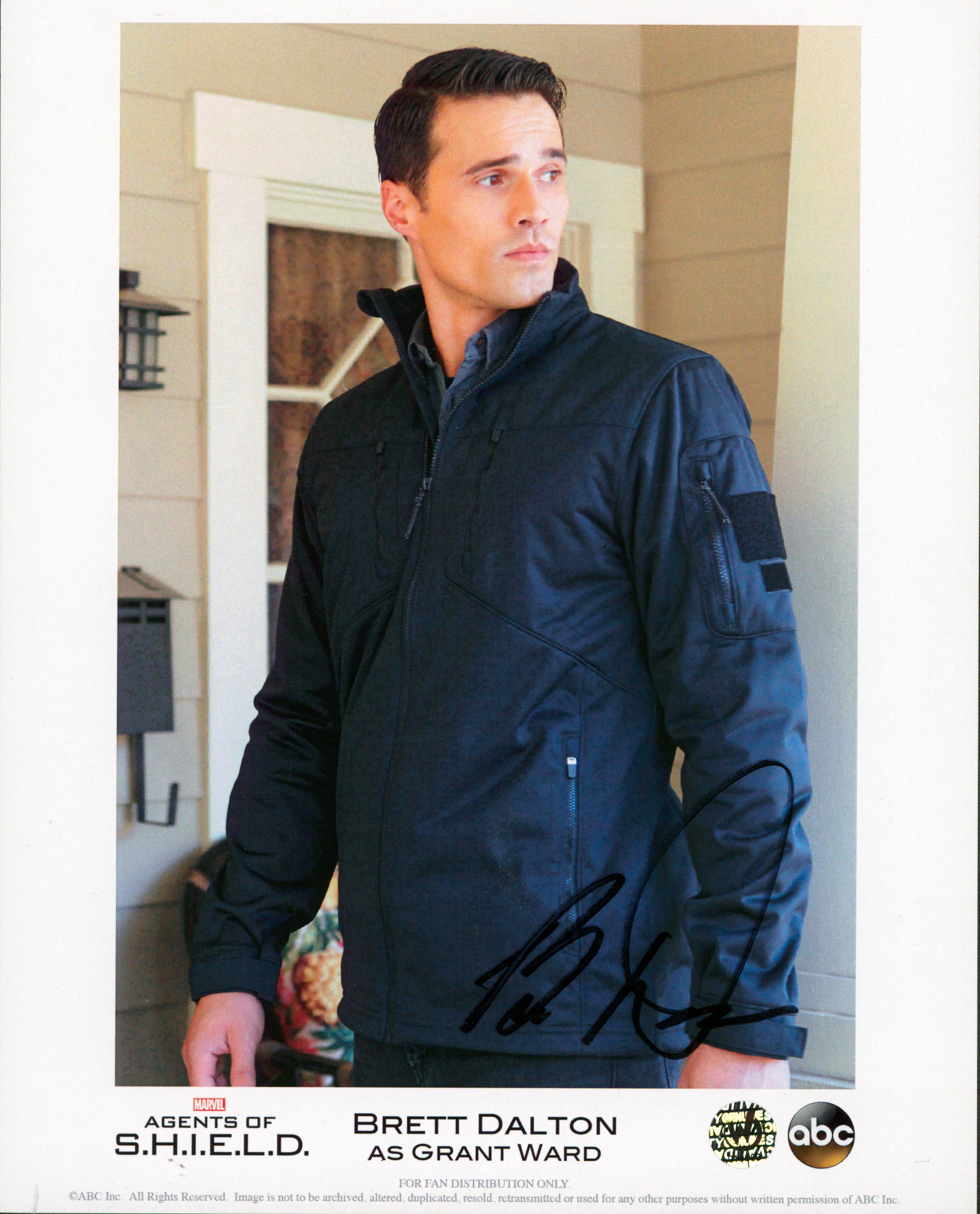 Brett Dalton Marvel Agents of SHIELD Authentic Signed 8x10 Photo Wizard World 7