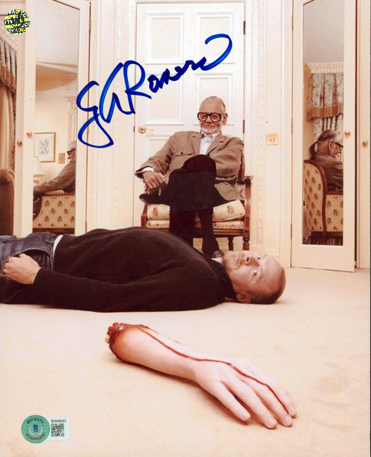 George A. Romero Night Of The Living Dead Signed 8x10 Photo BAS #BH048423