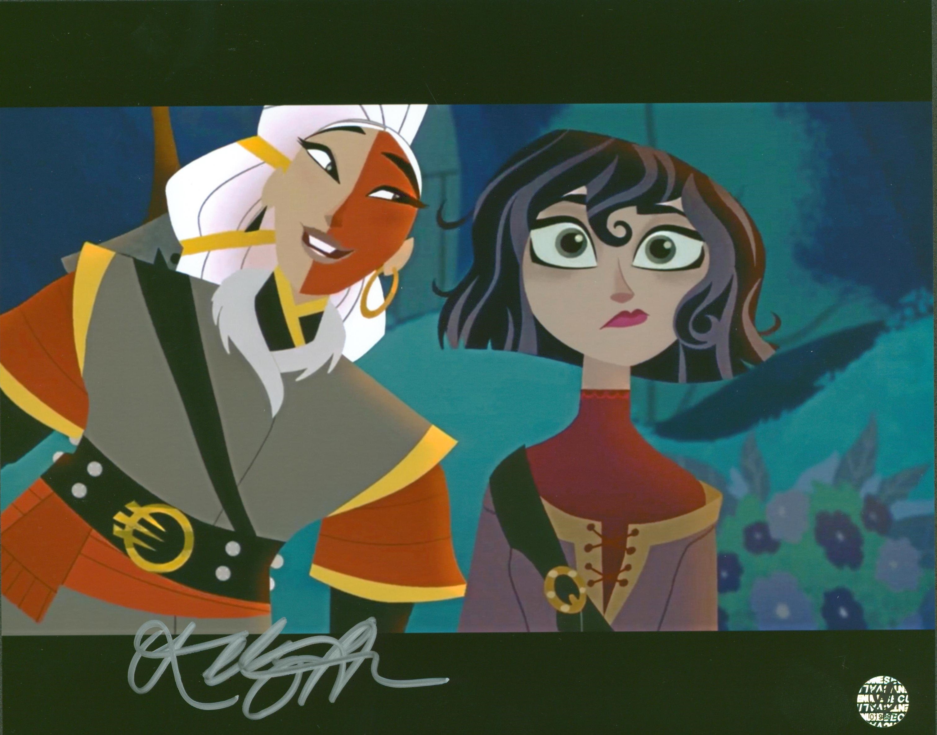 Kelly Hu Rapunzel's Tangled Adventure Authentic Signed 8x10 Photo Wizard World