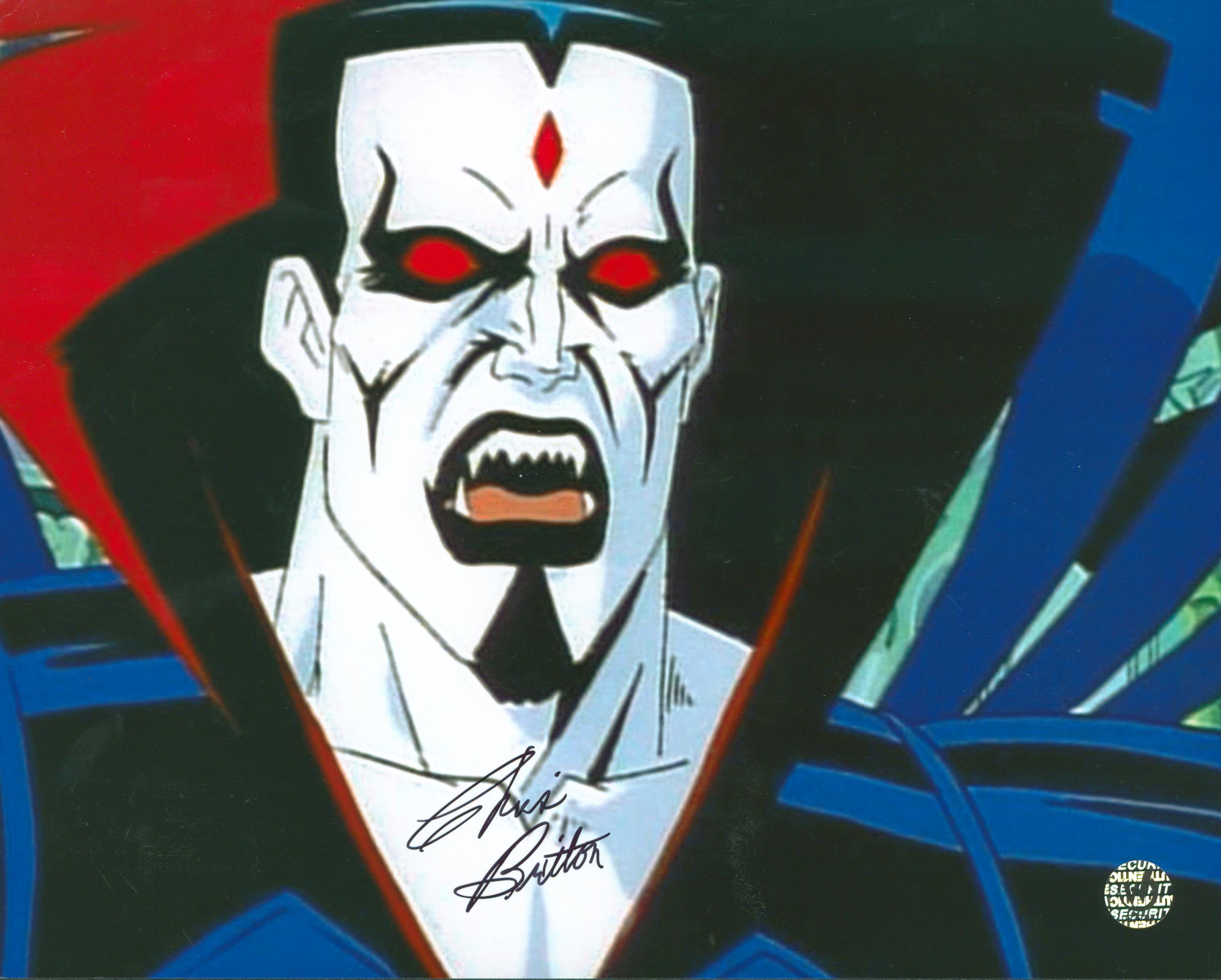 Chris Britton X-Men The Animated Series Signed 8x10 Photo Wizard World #027787