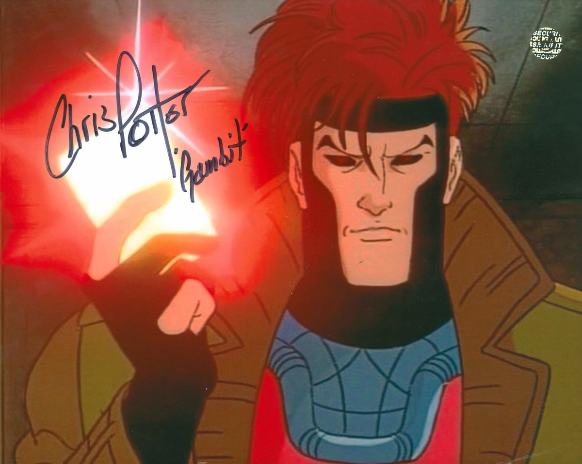Chris Potter X-Men The Animated Series Signed 8x10 Photo Wizard World #027788