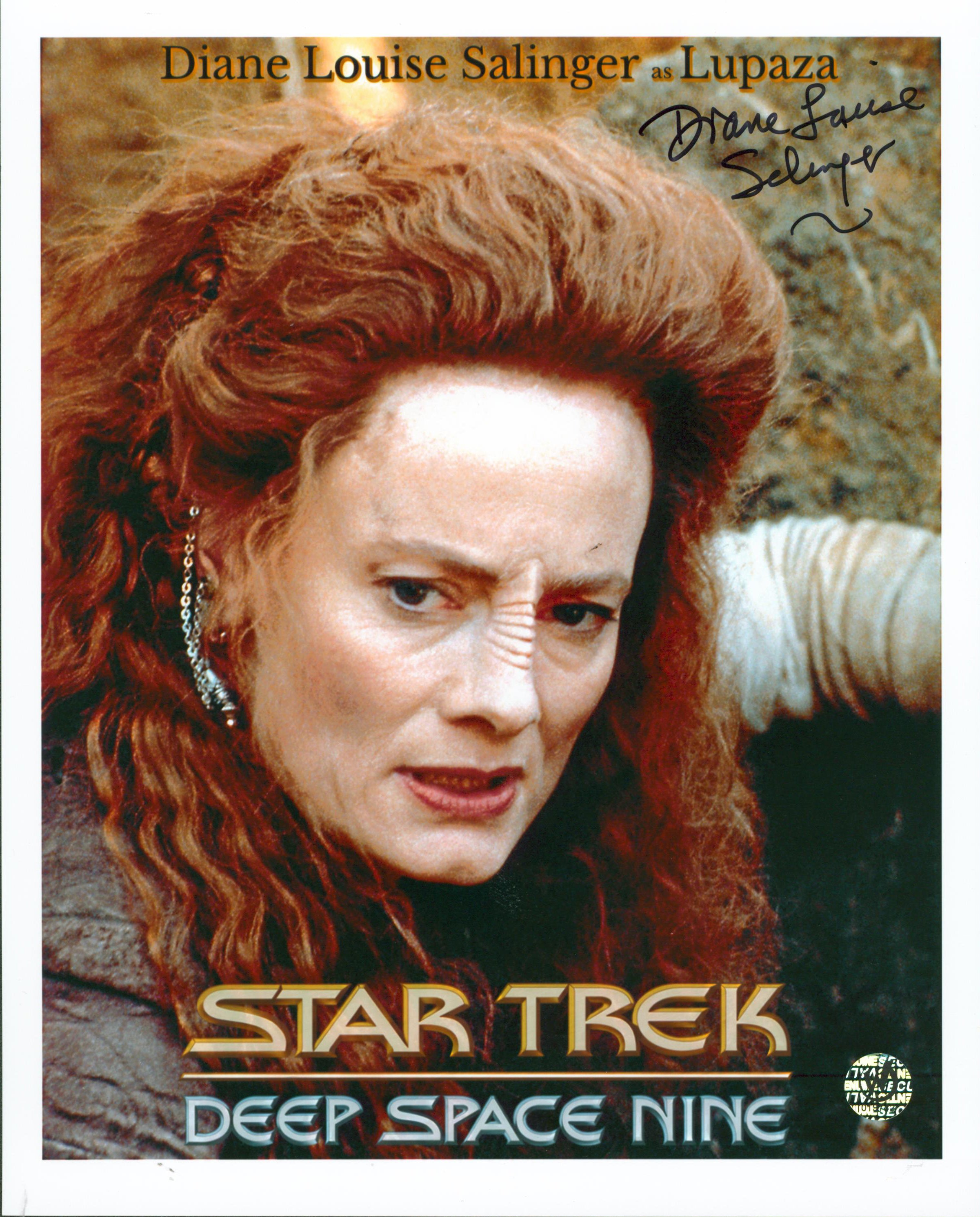 Diane Louise Salinger Star Trek Deep Space Nine Signed 8x10 Photo Wizard World 1
