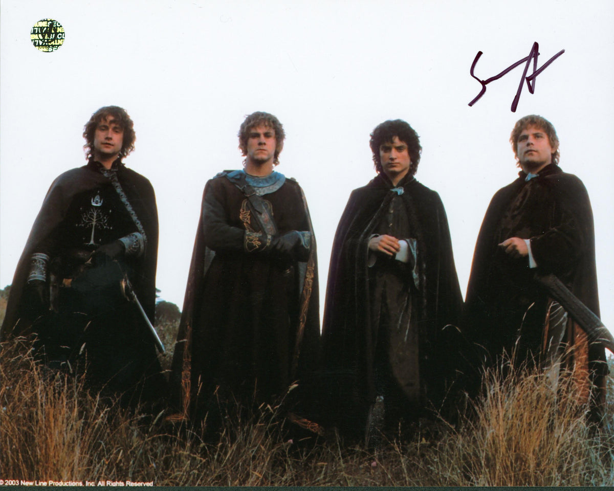 Sean Astin Lord of the Rings Authentic Signed 8x10 Photo Wizard World #008476