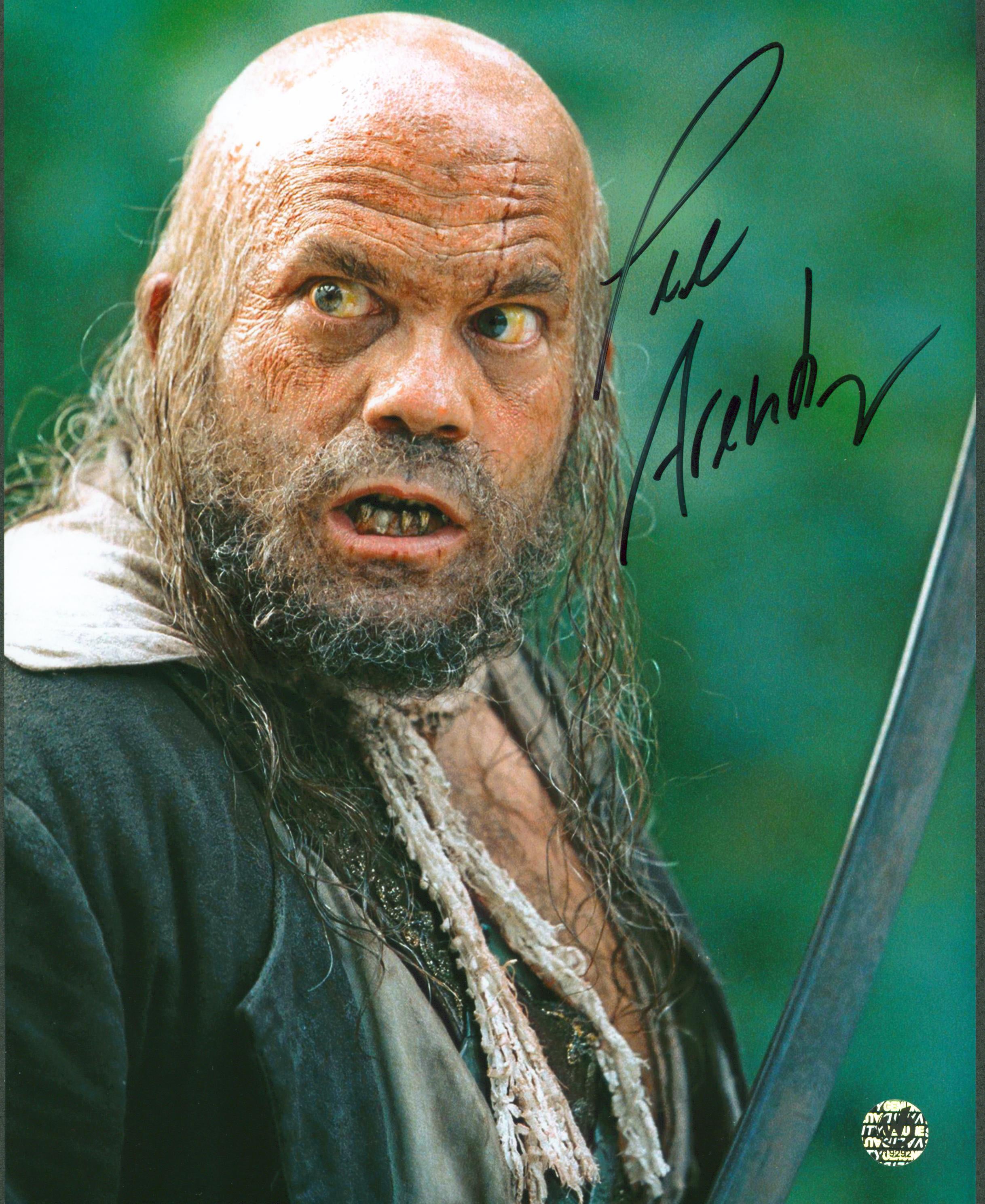 Lee Arenberg Pirates Of The Caribbean Signed 8x10 Photo Wizard World #019292