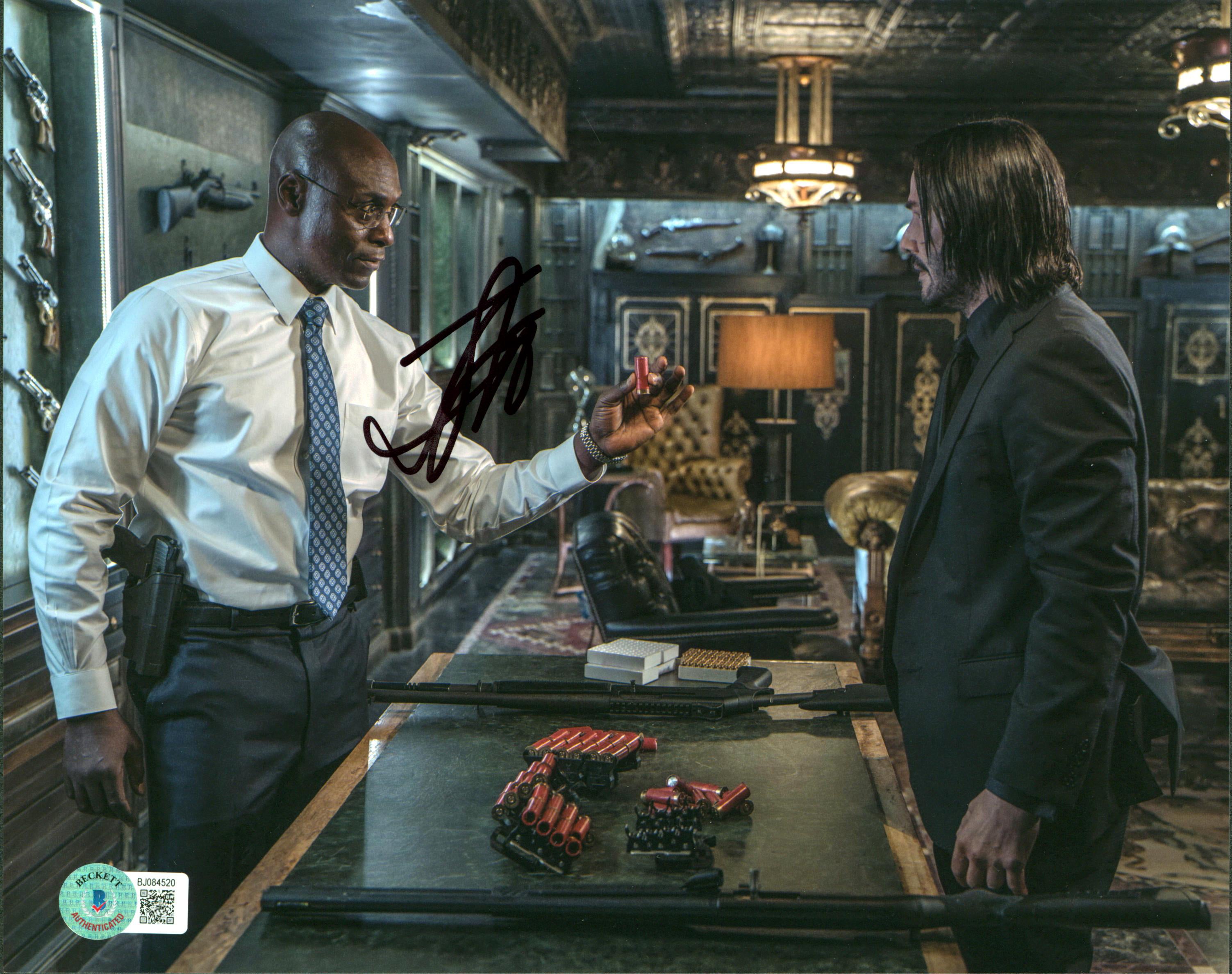 Lance Reddick John Wick Chapter 3 Authentic Signed 8x10 Photo BAS #BJ084520