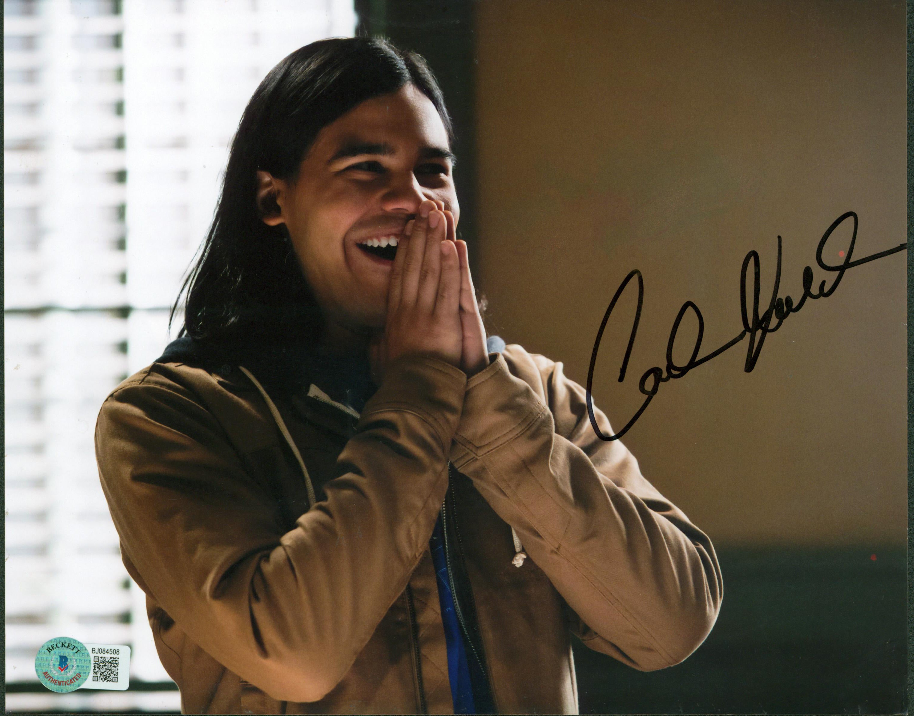 Carlos Valdes The Flash Authentic Signed 8x10 Photo Autographed BAS #BJ084508