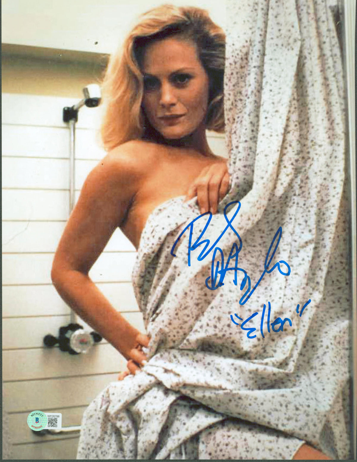 Beverly D'Angelo European Vacation "Ellen" Signed 11x14 Photo BAS #WY26788