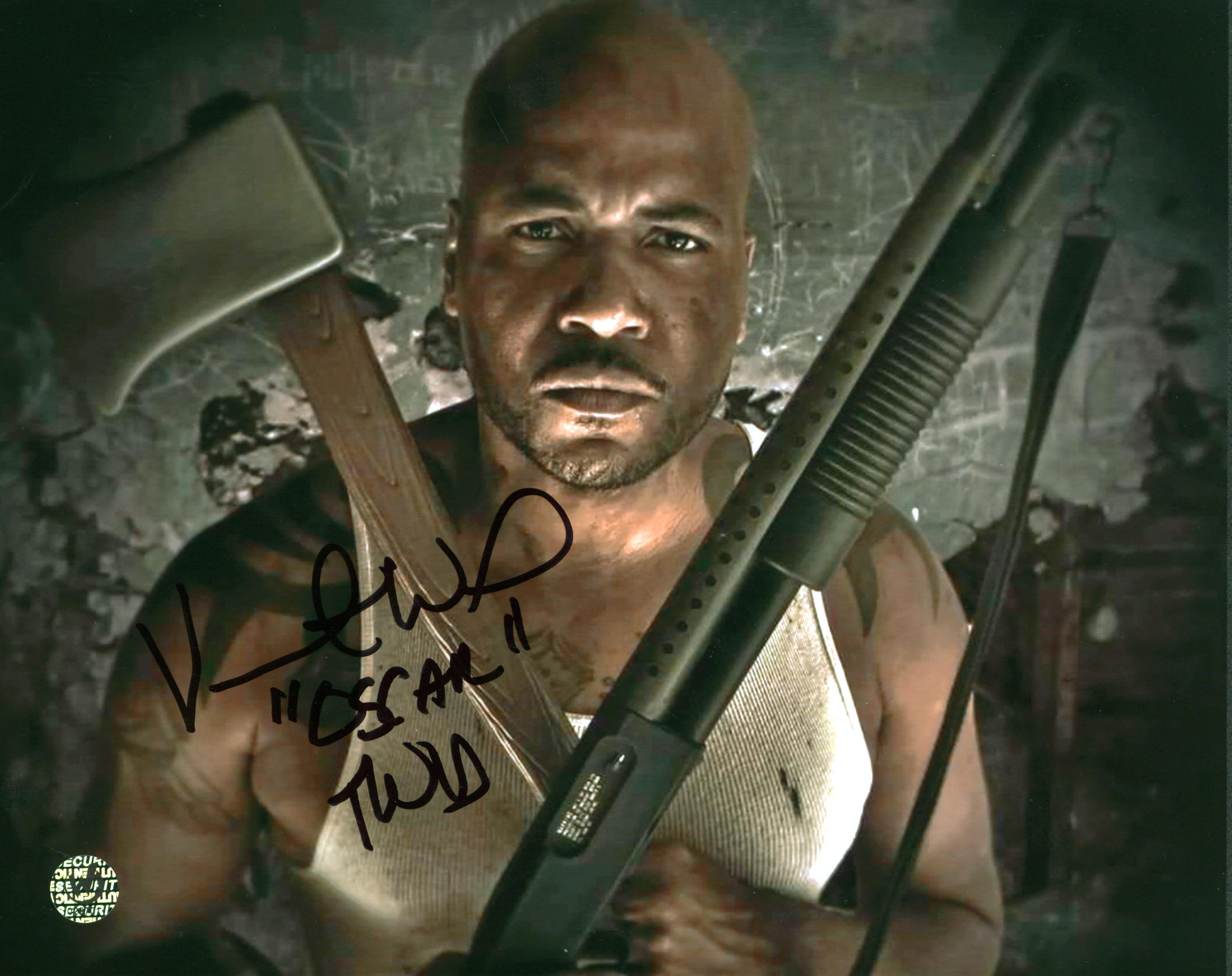 Vincent Ward The Walking Dead Authentic Signed 8x10 Photo Wizard World