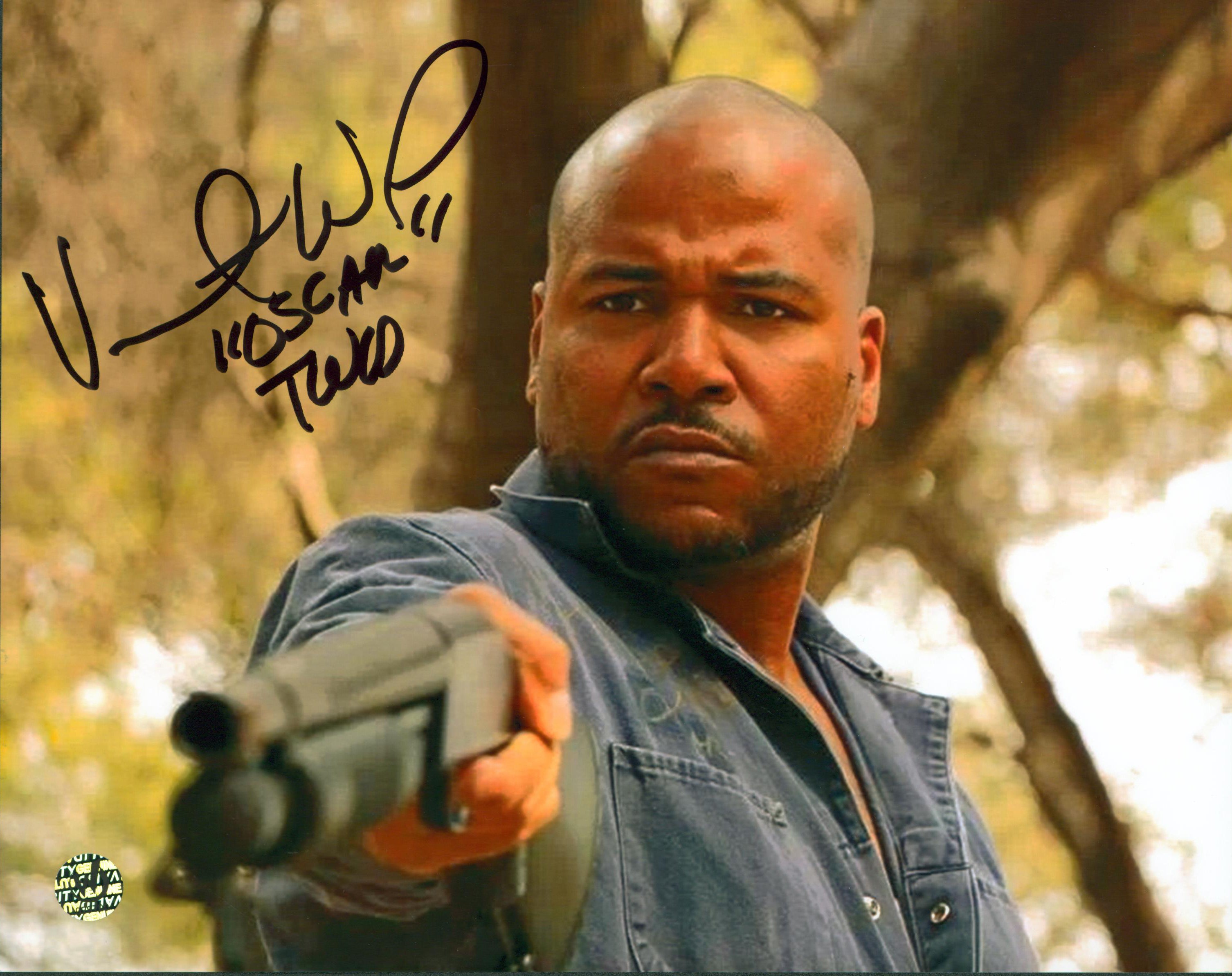 Vincent Ward The Walking Dead Authentic Signed 8x10 Photo Wizard World 2