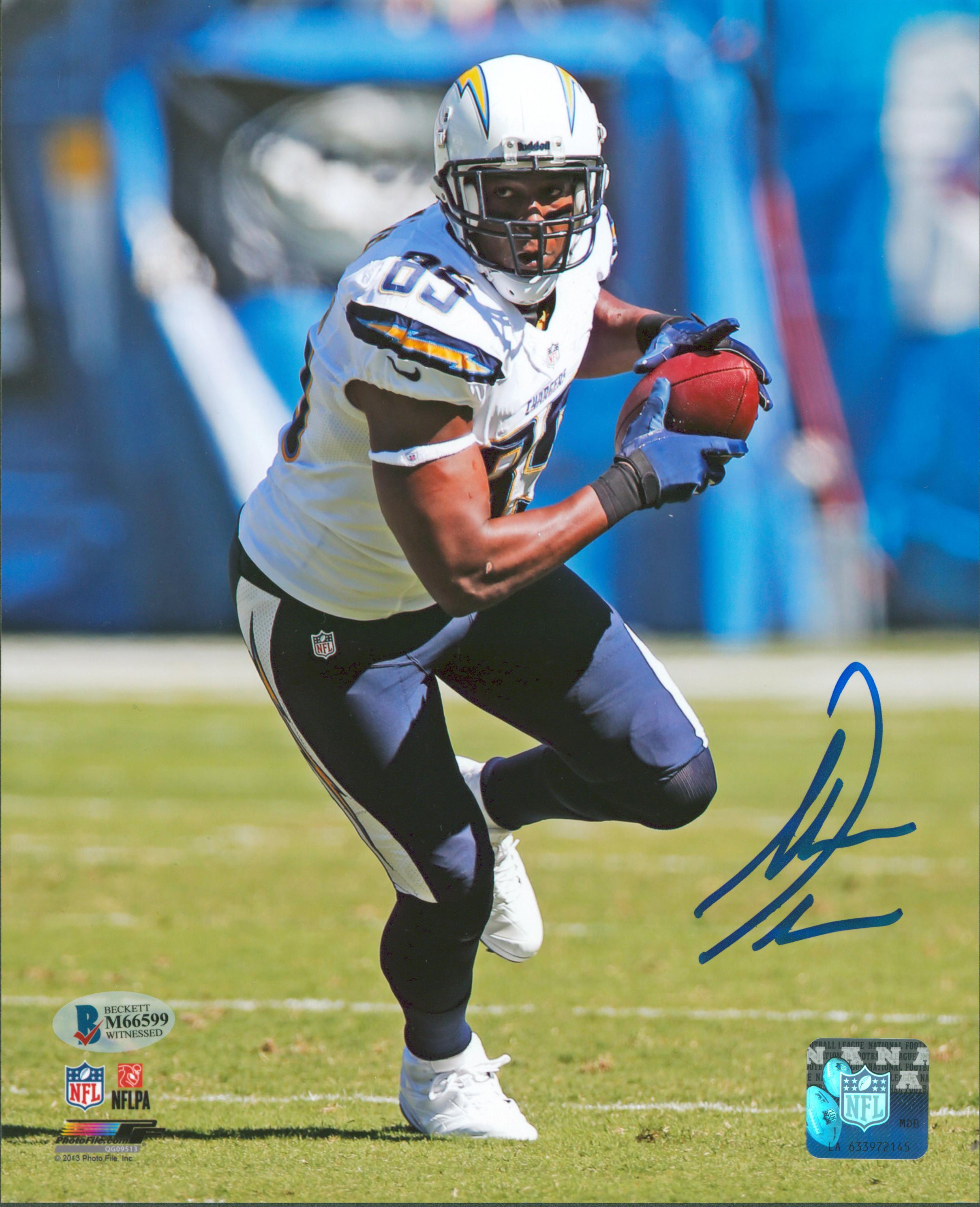 Chargers Antonio Gates Authentic Signed 8x10 Photo Autographed BAS #M66599