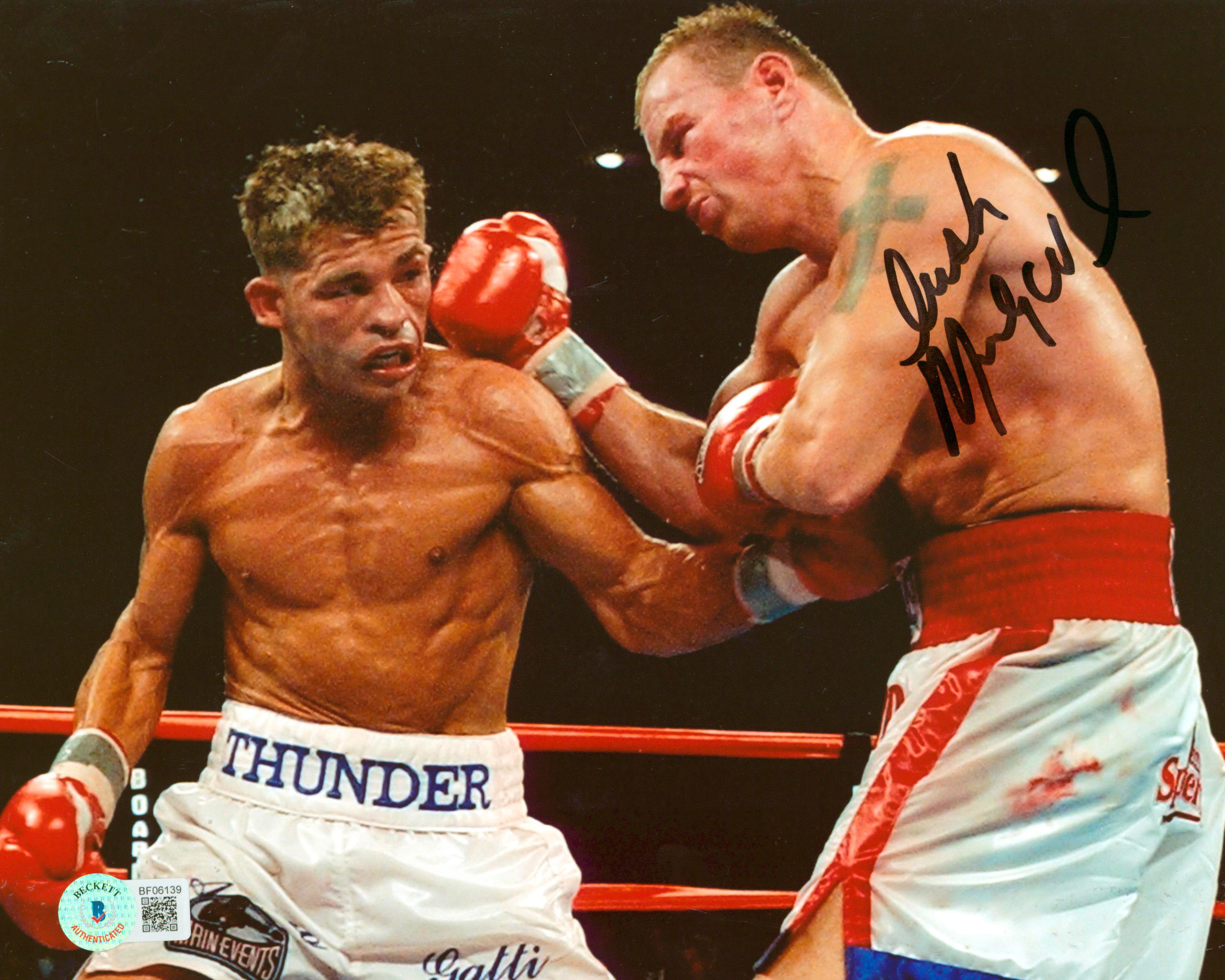 Boxing Micky Ward "Irish" Authentic Signed 8x10 Photo Autographed BAS #BF06139