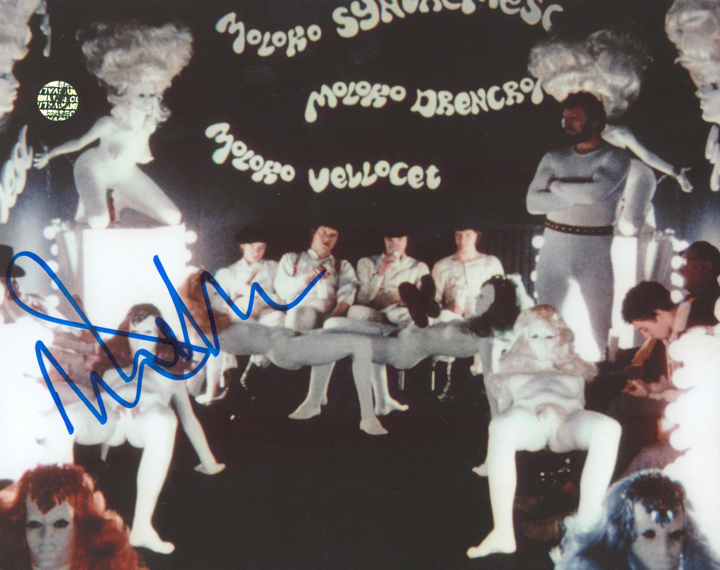 Malcolm McDowell A Clockwork Orange Signed 8x10 Photo Wizard World #024349