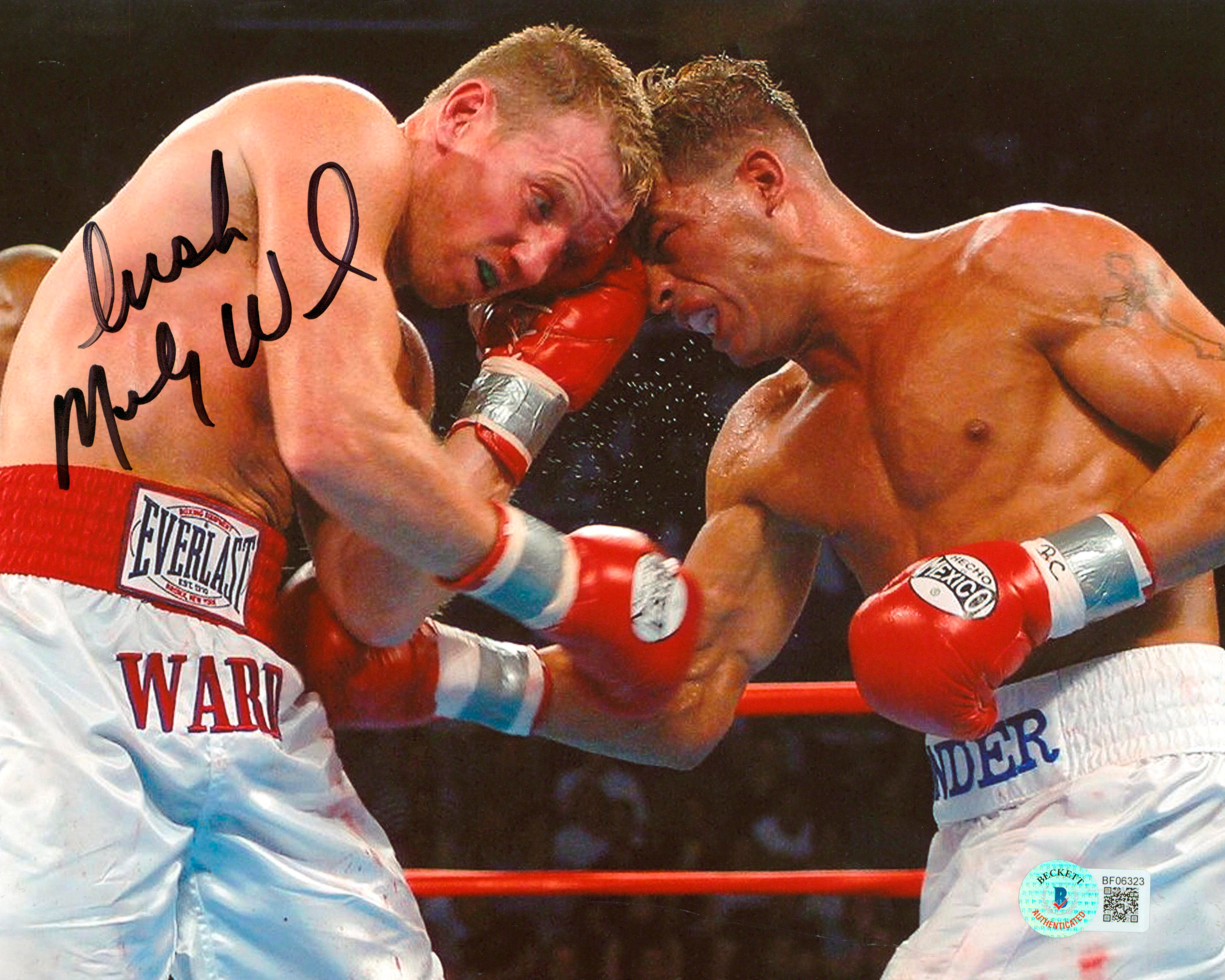 Boxing Micky Ward "Irish" Authentic Signed 8x10 Photo Autographed BAS #BF06323