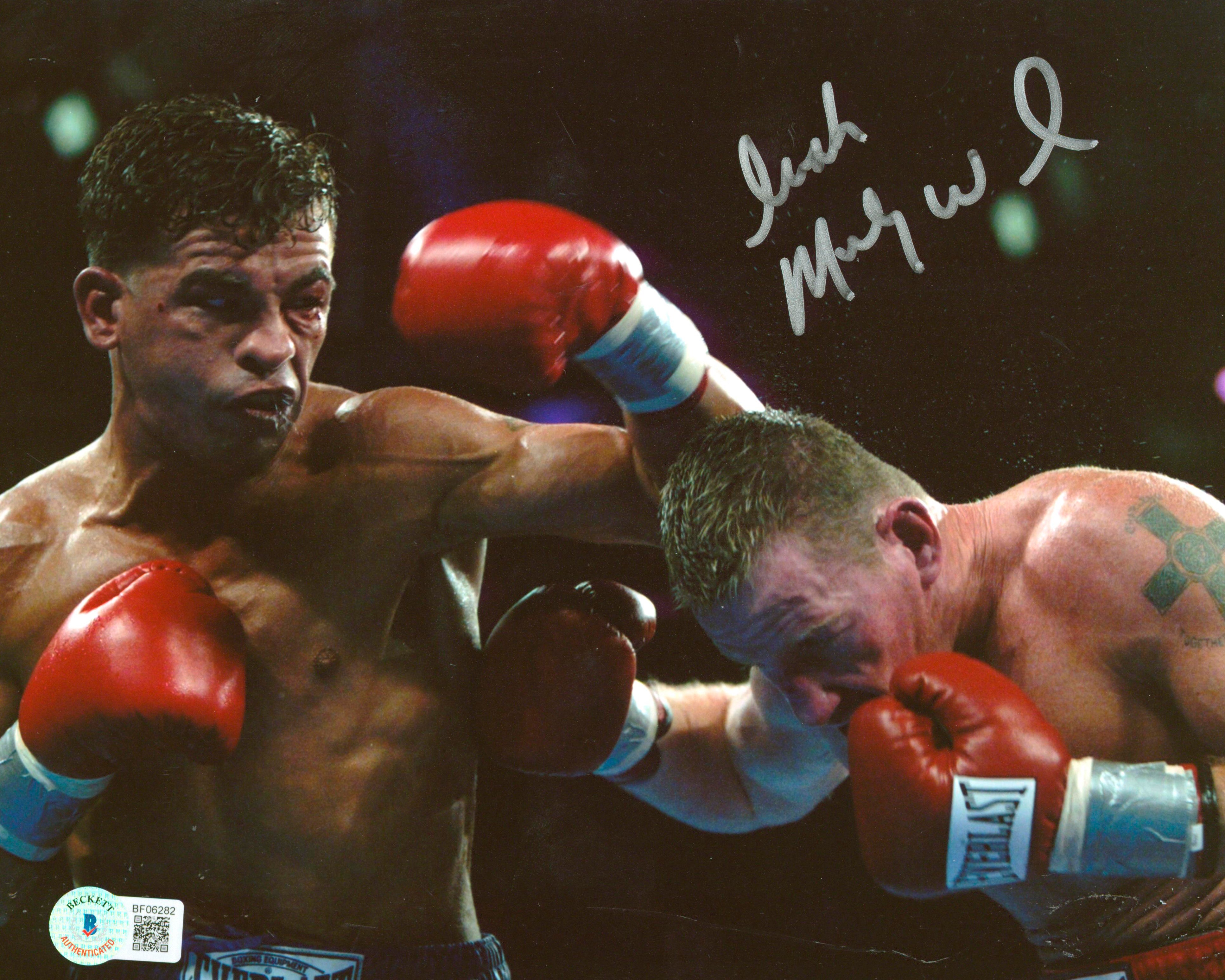 Boxing Micky Ward "Irish" Authentic Signed 8x10 Photo Autographed BAS #BF06282