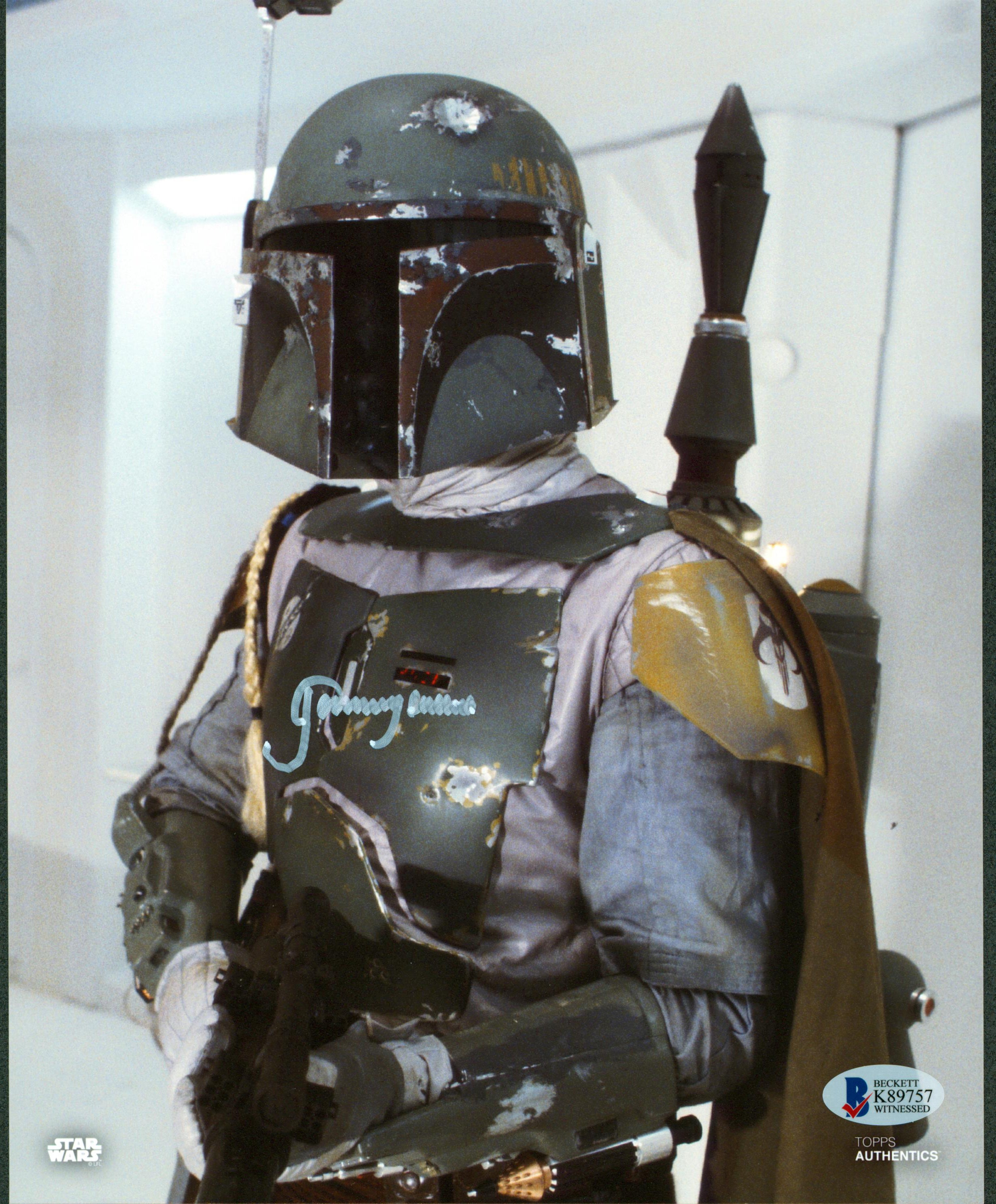Jeremy Bulloch Star Wars Authentic Signed 8x10 Photo Autographed BAS #K89757