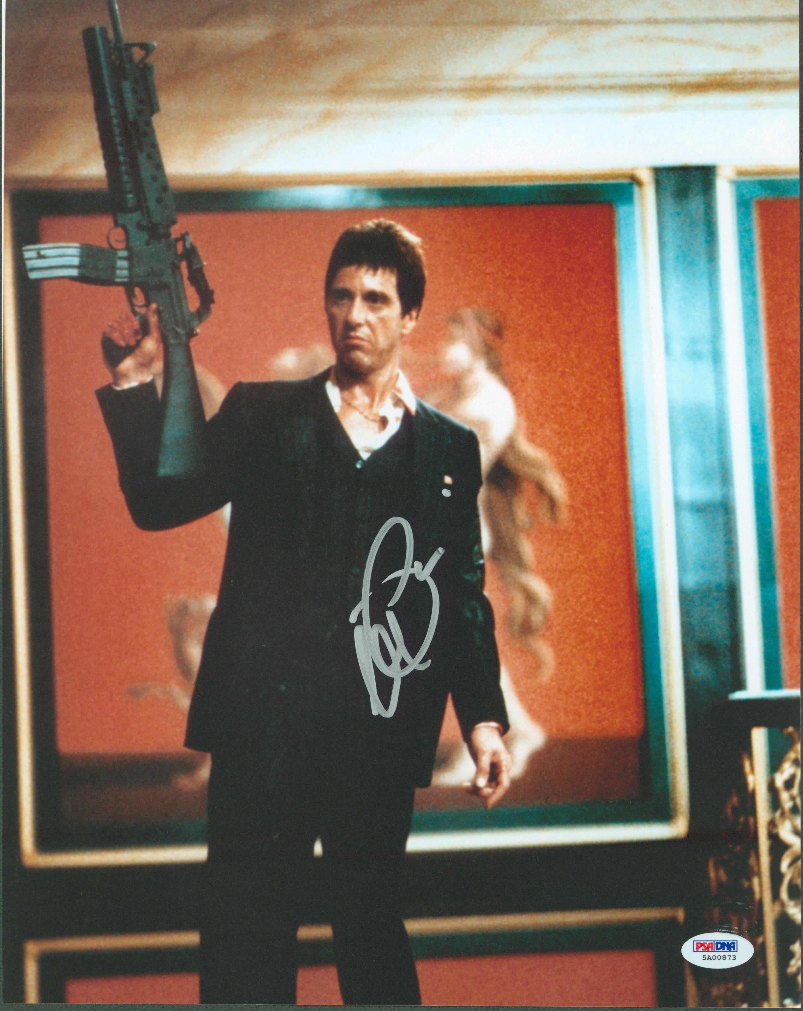 Al Pacino Scarface Authentic Signed 11x14 Photo Autographed PSA/DNA #5A00873