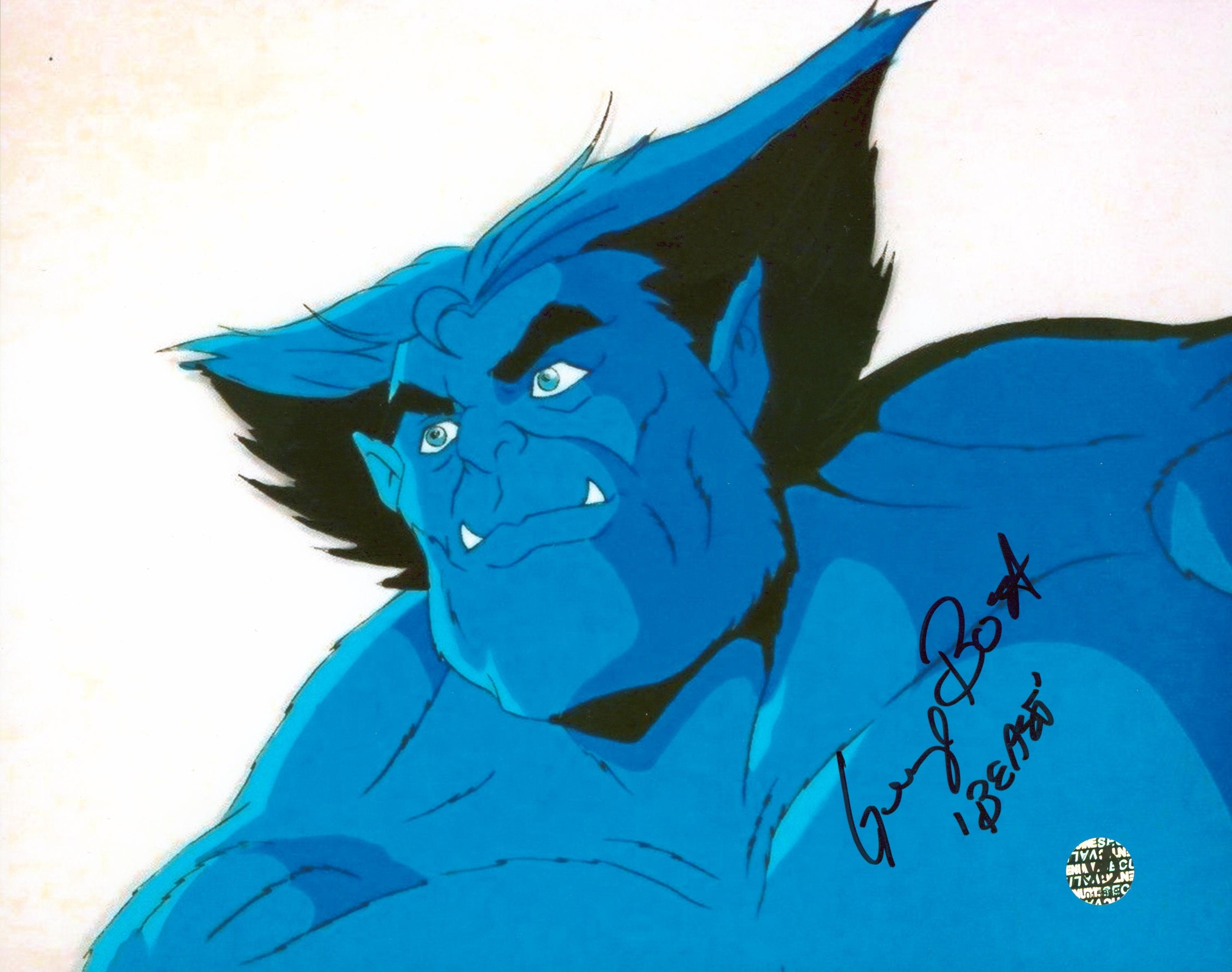 George Buza X-Men The Animated Series "Beast" Signed 8x10 Photo Wizard World