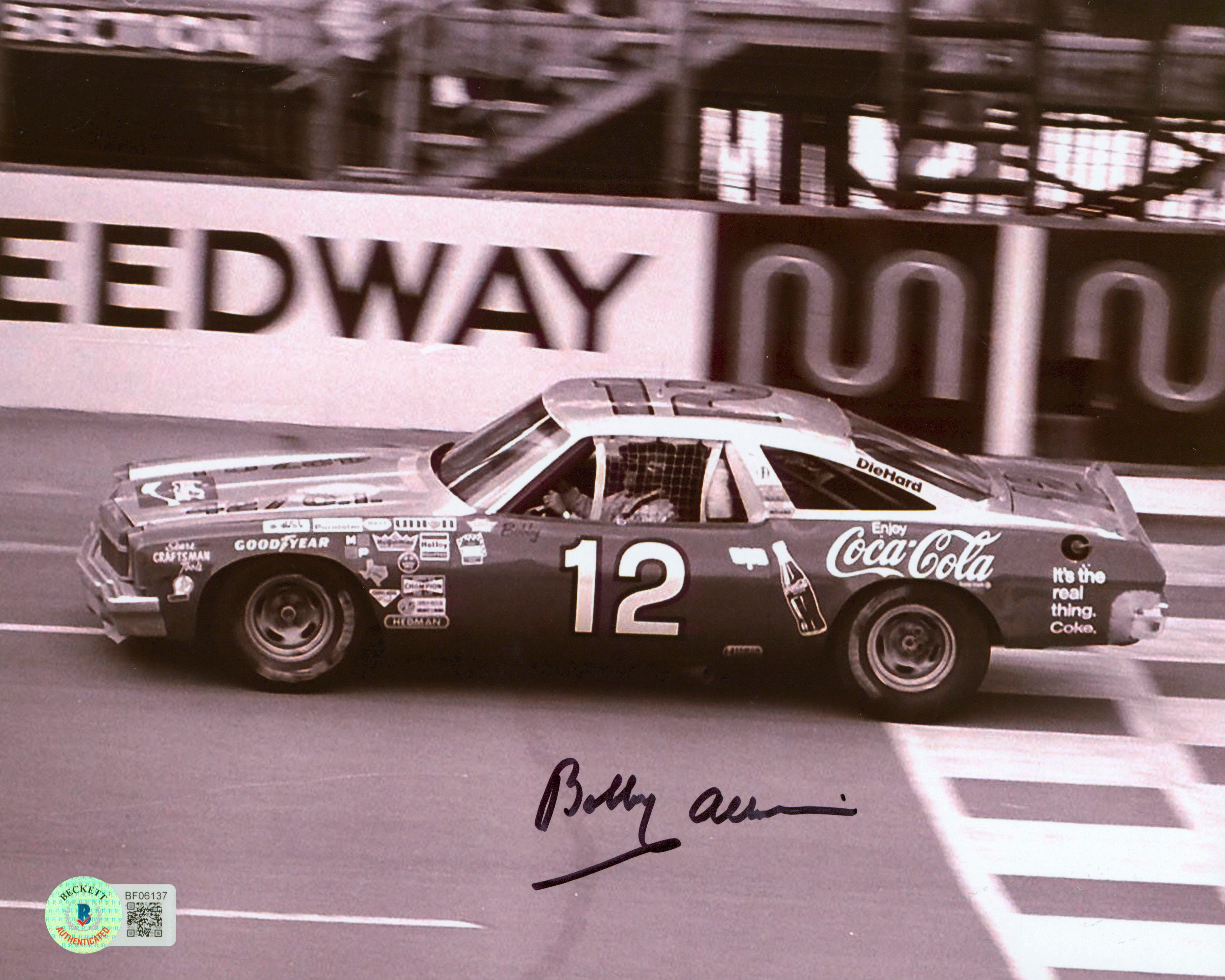 Bobby Allison NASCAR Authentic Signed 8x10 Photo Autographed BAS #BF06137