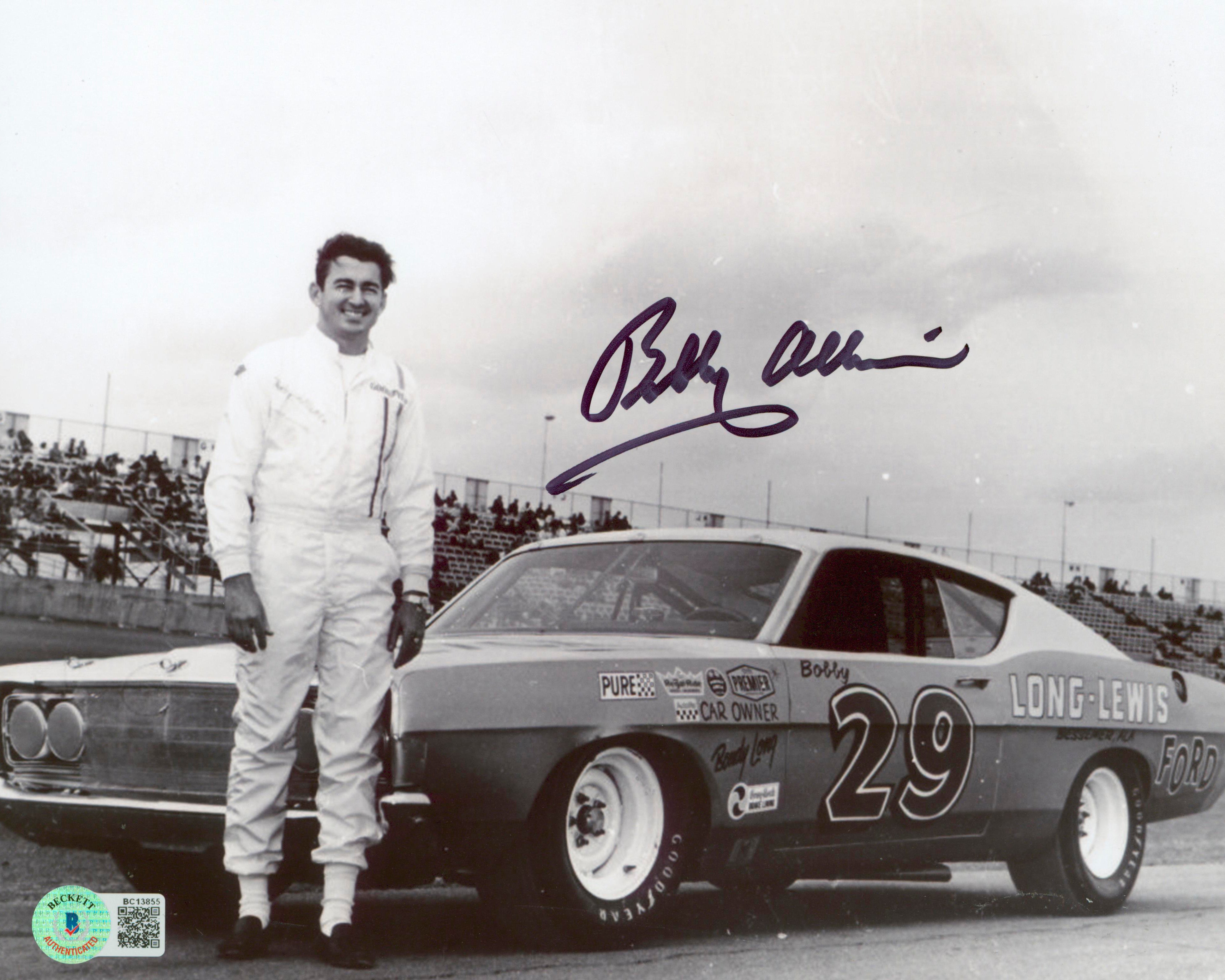 Bobby Allison NASCAR Authentic Signed 8x10 Photo Autographed BAS #BC13855