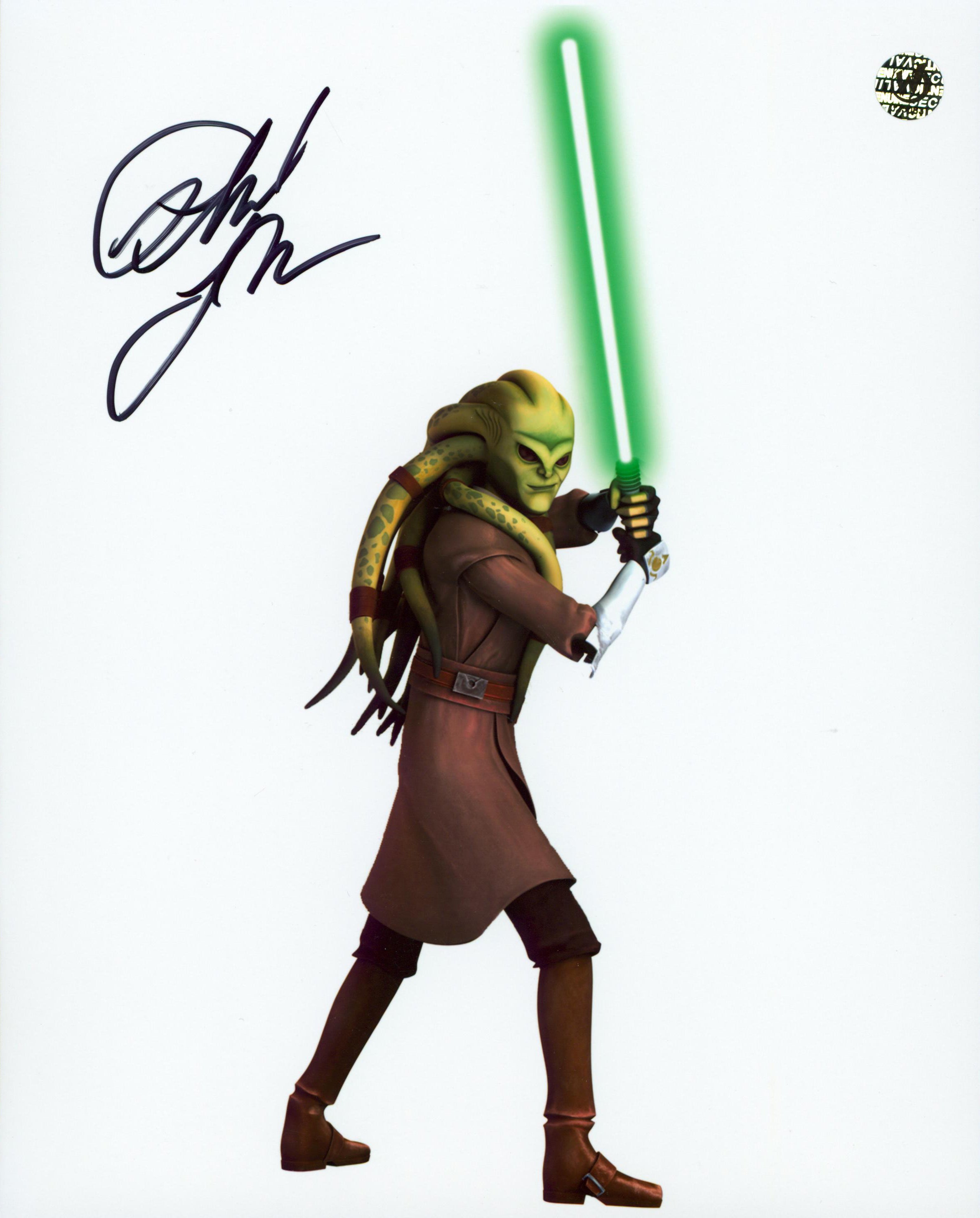 Phil LaMarr Star Wars Authentic Signed 8x10 Photo Autographed Wizard World