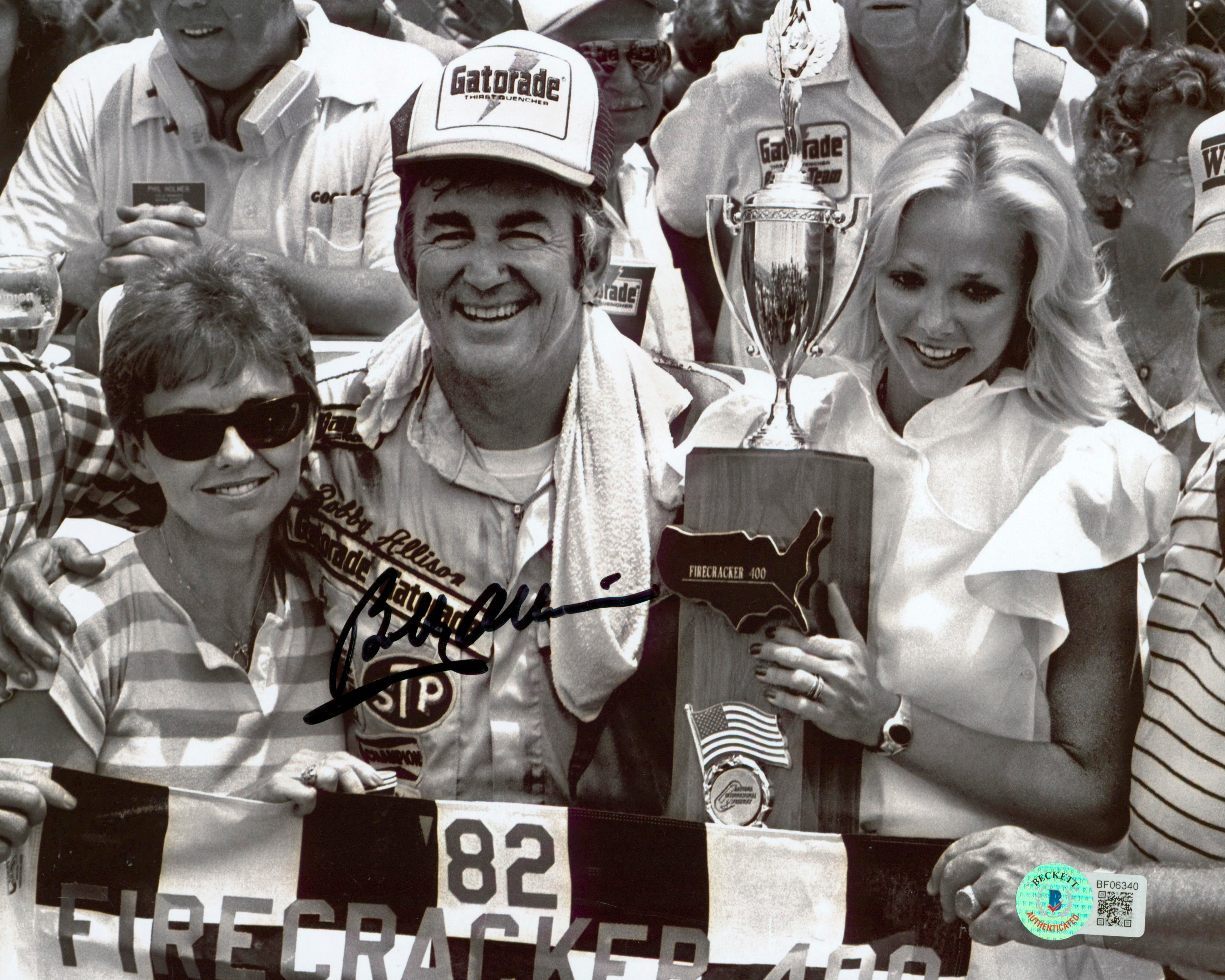 Bobby Allison NASCAR Authentic Signed 8x10 Photo Autographed BAS #BF06340