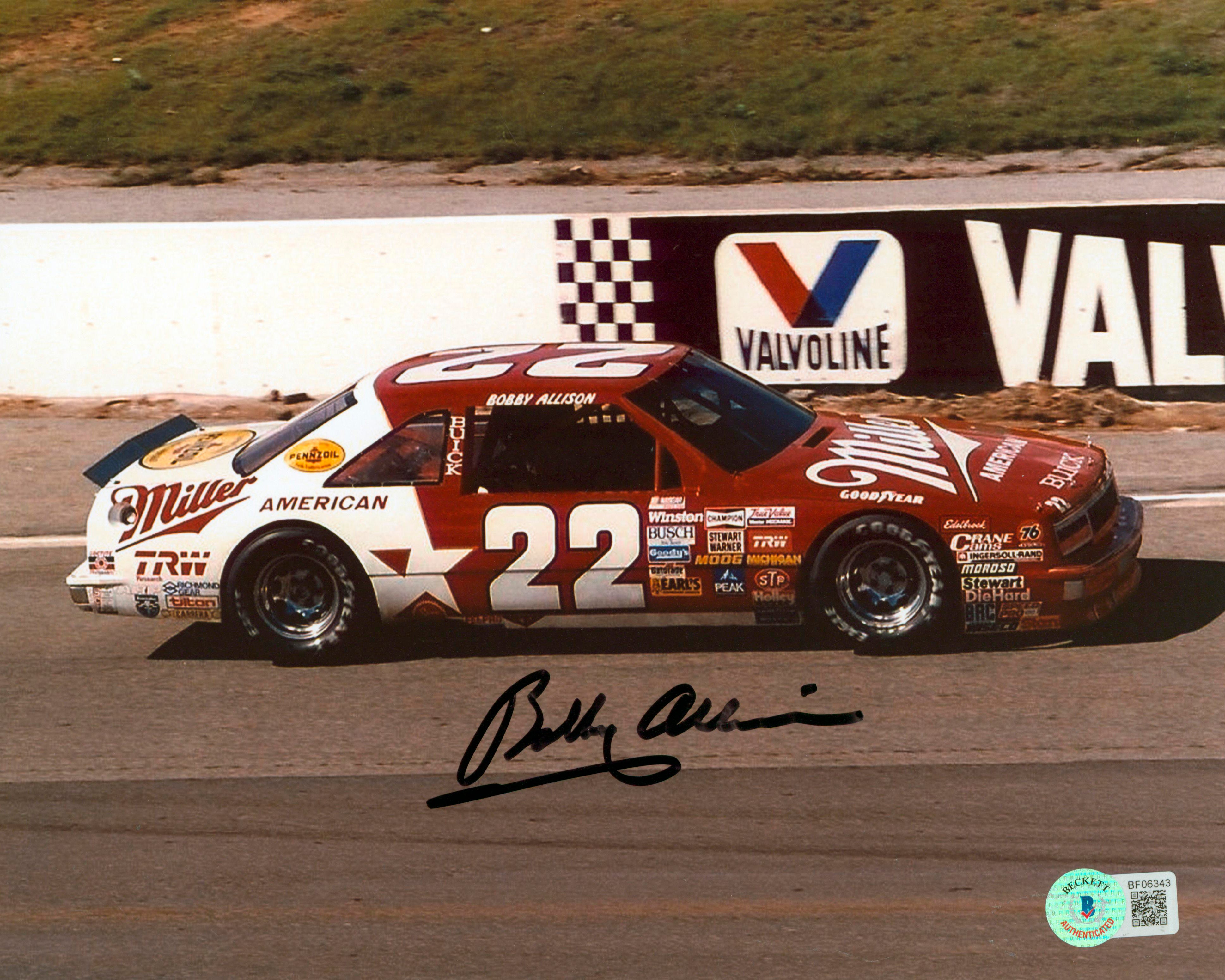 Bobby Allison NASCAR Authentic Signed 8x10 Photo Autographed BAS #BF06343