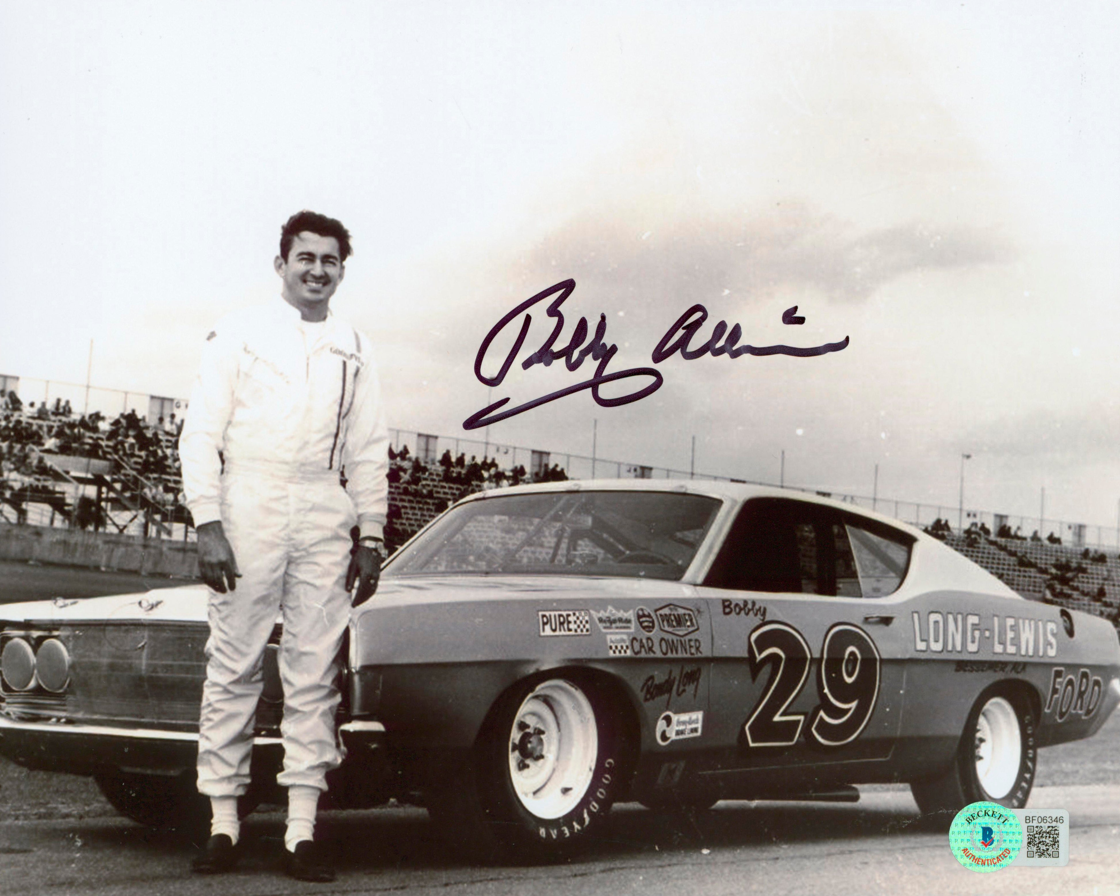 Bobby Allison NASCAR Authentic Signed 8x10 Photo Autographed BAS #BF06346