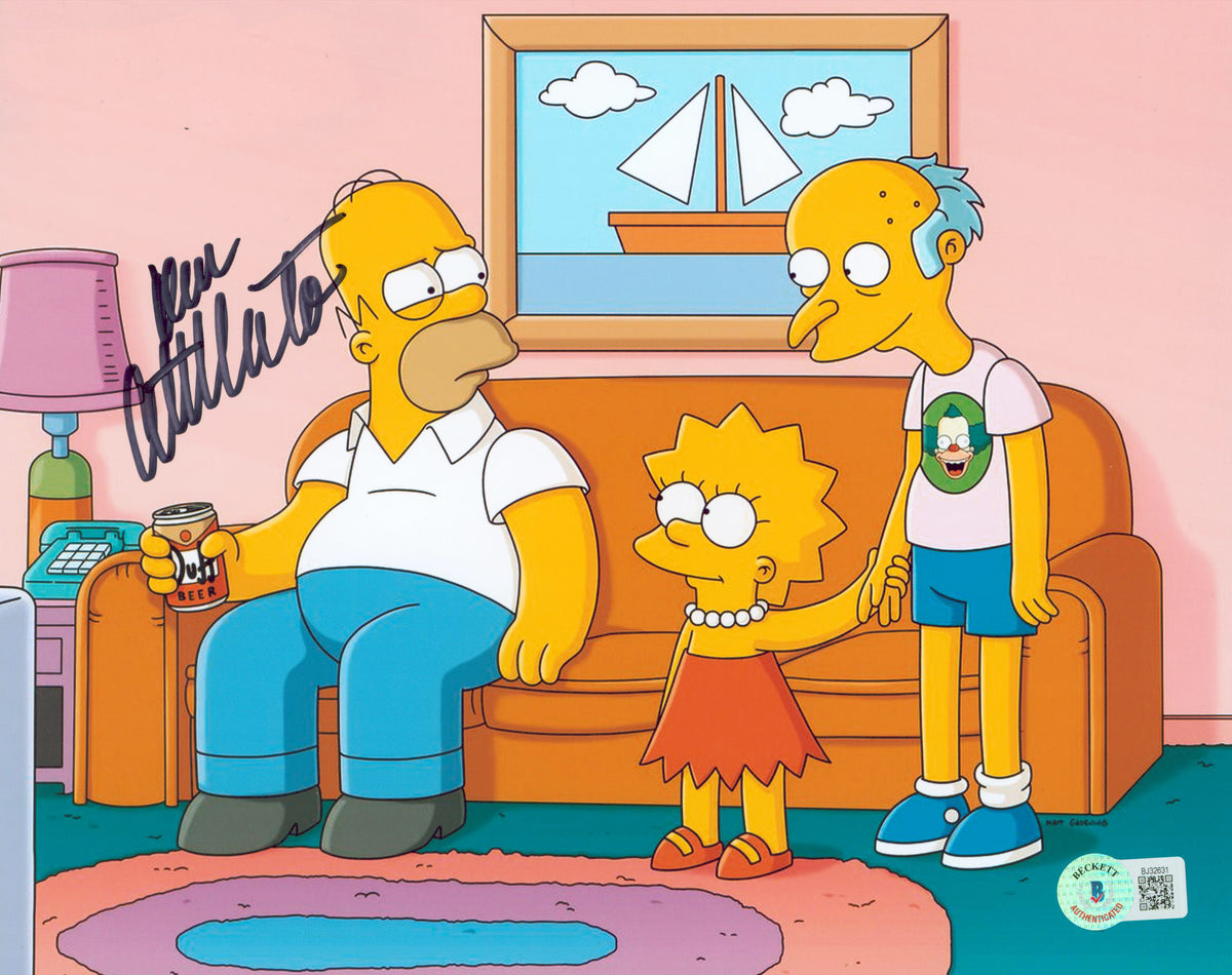 Dan Castellaneta The Simpsons Authentic Signed 8x10 Photo BAS #BJ32631