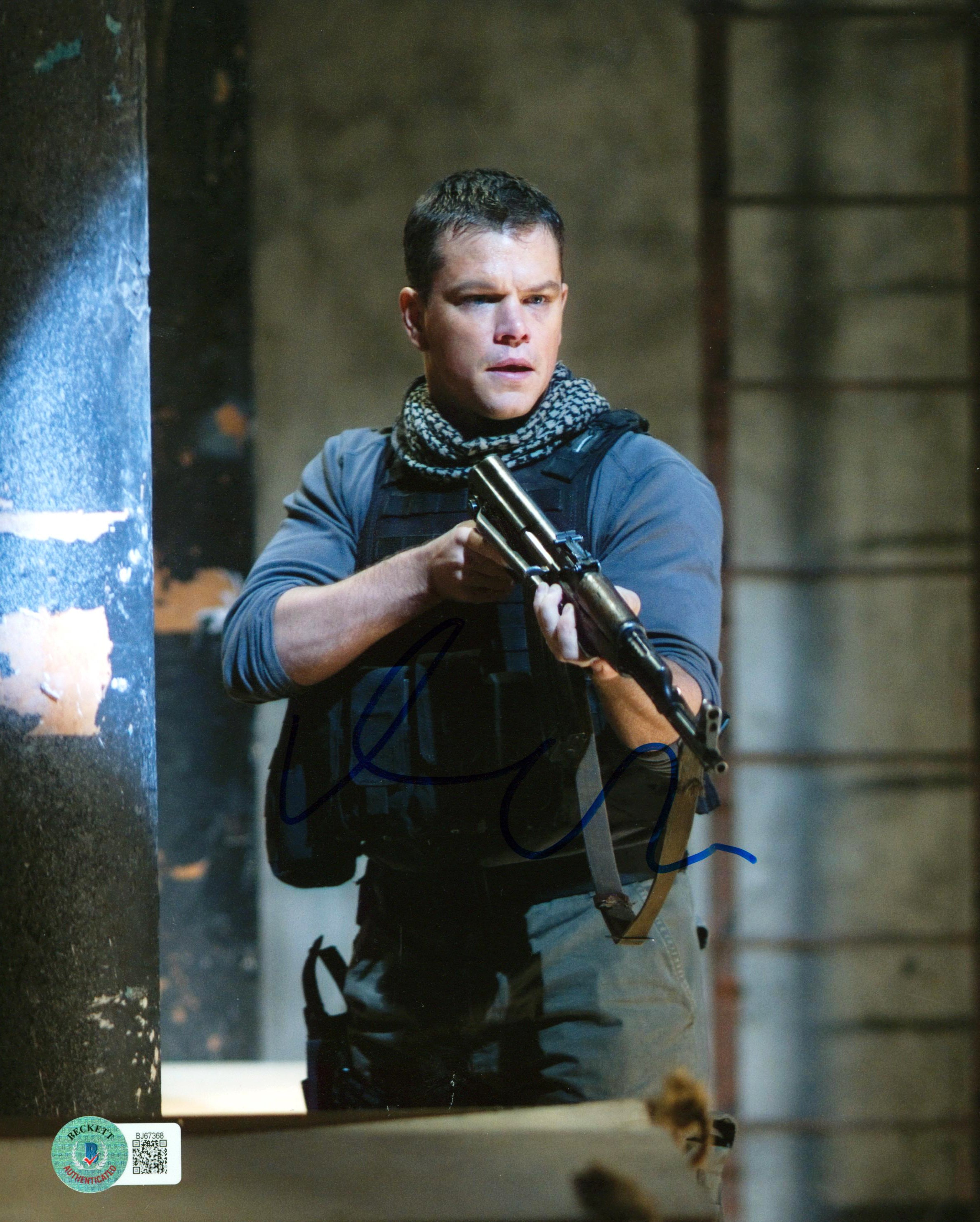 Matt Damon Green Zone Authentic Signed 8x10 Photo Autographed BAS #BJ67368
