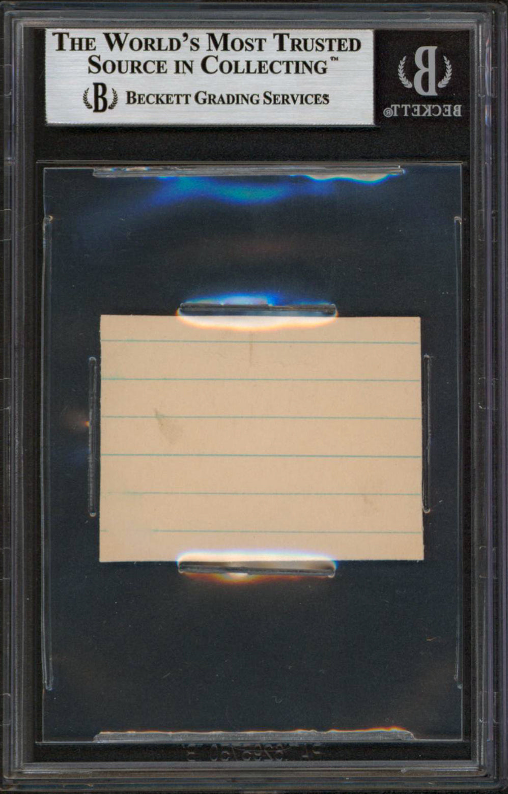 Orville Wright Signed 1x1.6 Civil Aeronautics Conference 2 Cent Stamp BAS Slab