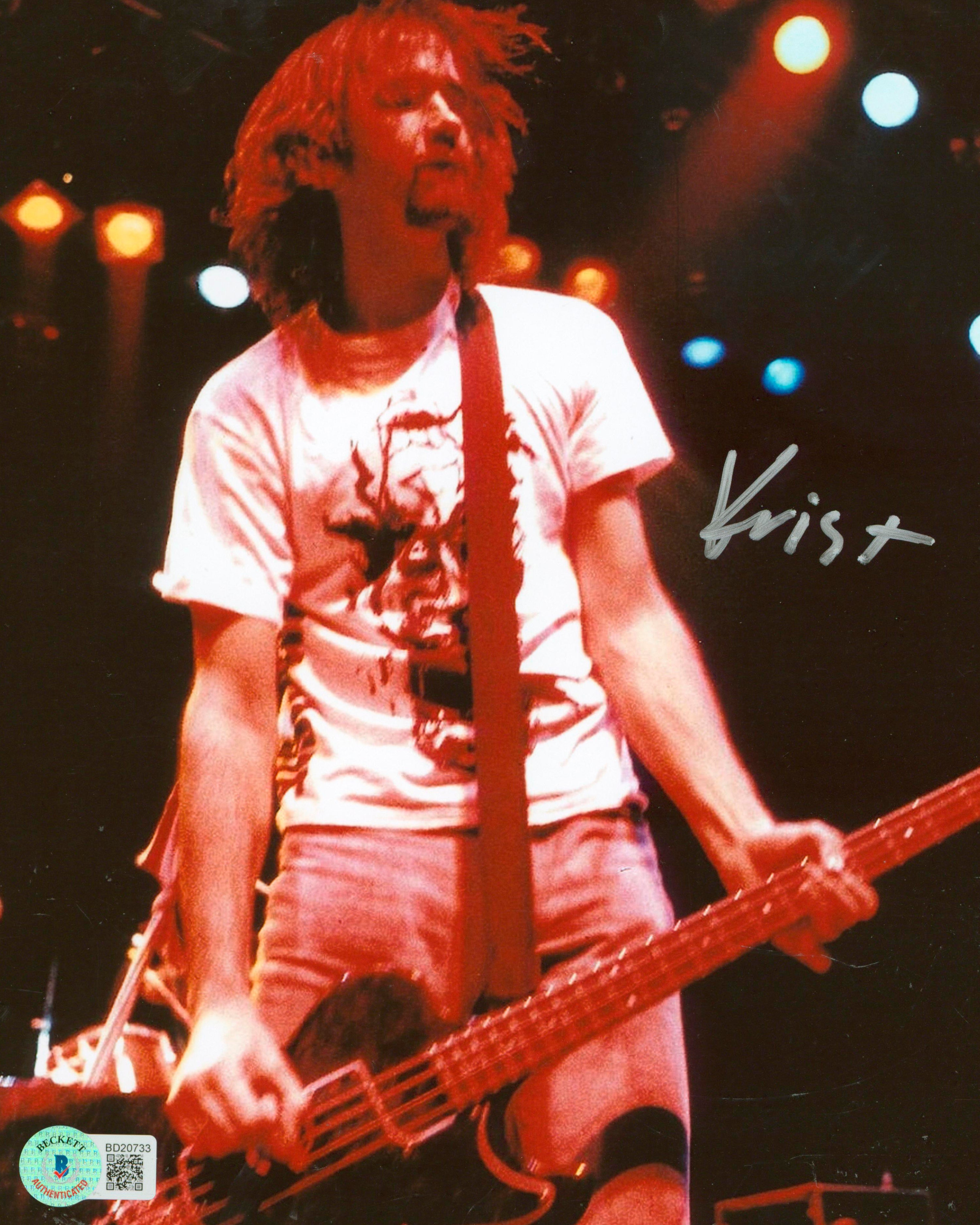 Krist Novoselic Nirvana Authentic Signed 8x10 Photo Autographed BAS #BD20733