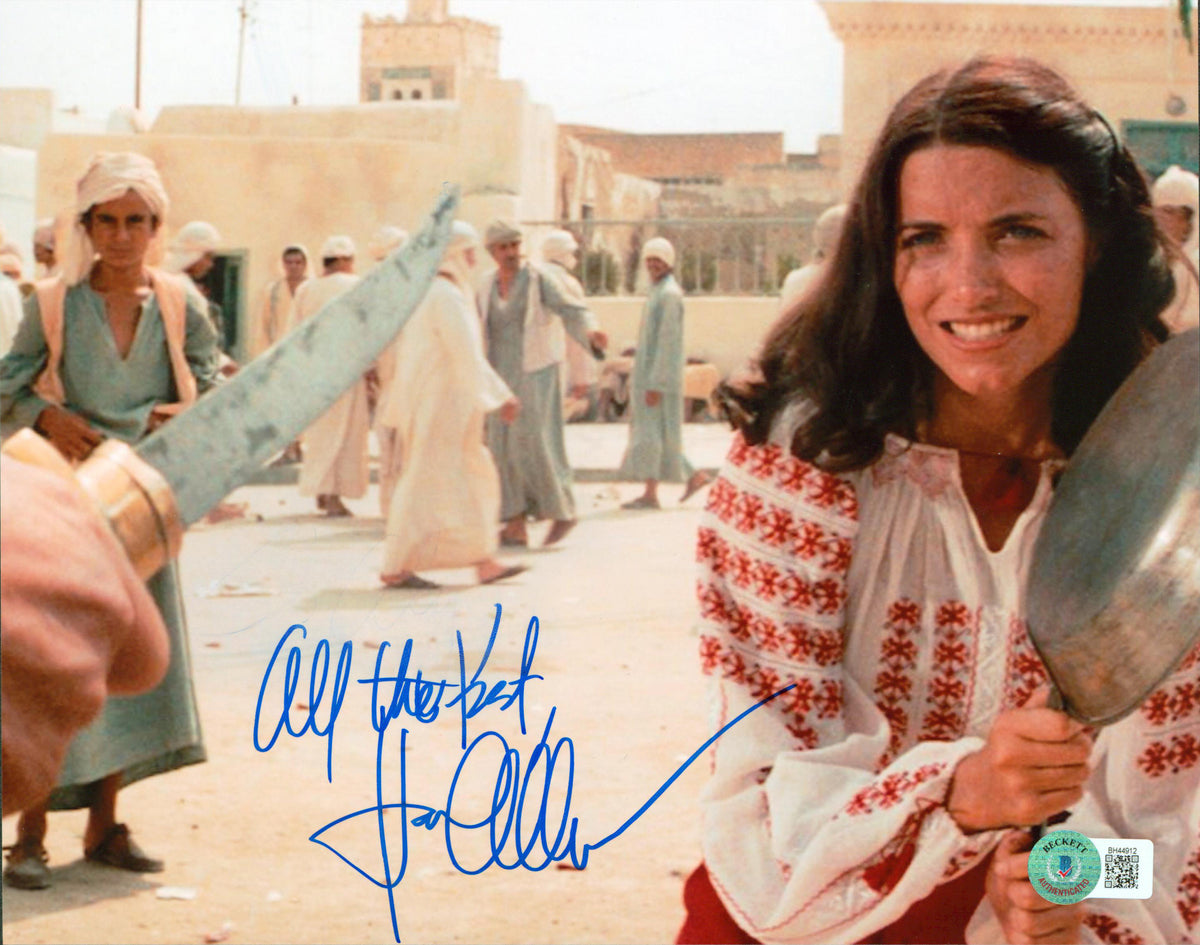 Karen Allen "All The Best" Authentic Signed 8x10 Photo Autographed BAS #BH44912