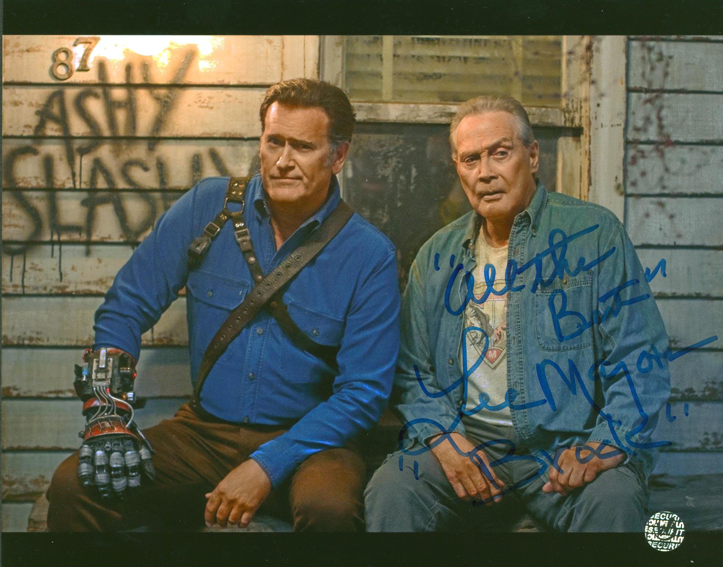 Lee Majors Ash Vs Evil Dead Signed 8x10 Photo Autographed Wizard World #015991