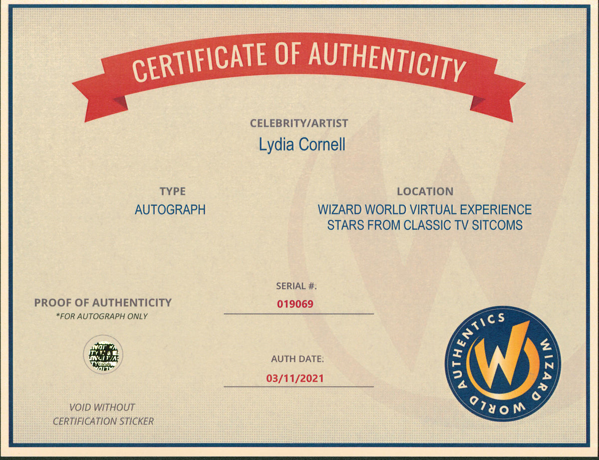 Lydia Cornell Too Close For Comfort Signed 8x10 Photo Wizard World #019069