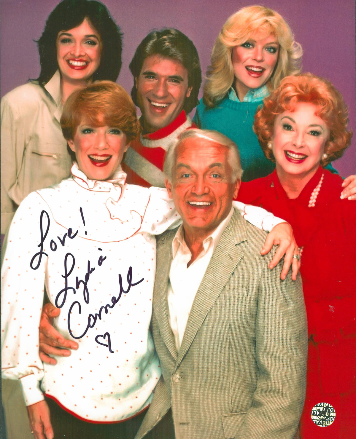 Lydia Cornell Too Close For Comfort Signed 8x10 Photo Wizard World #019068