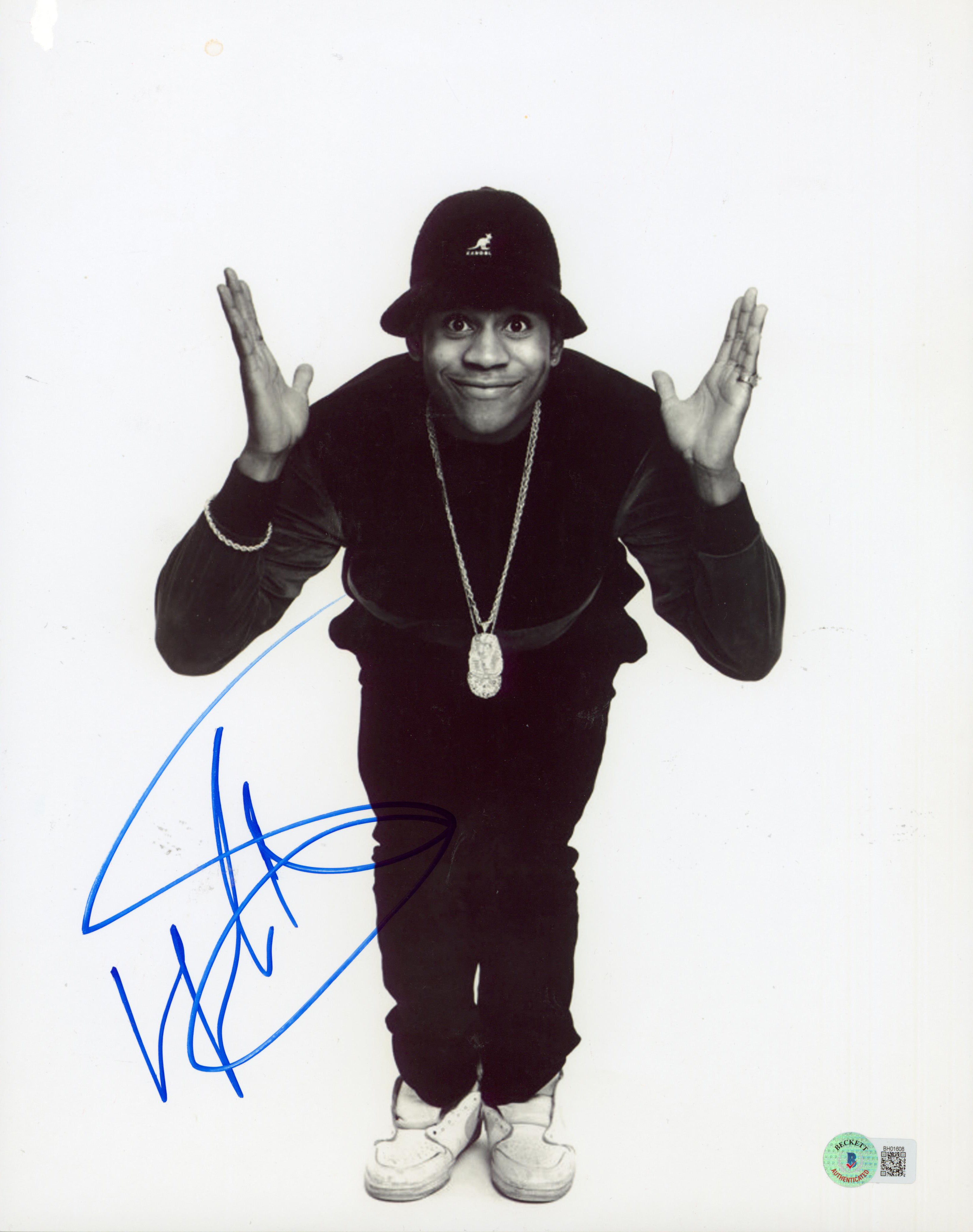 L.L. Cool J Rapper Authentic Signed 11x14 Photo Autographed BAS #BH01608